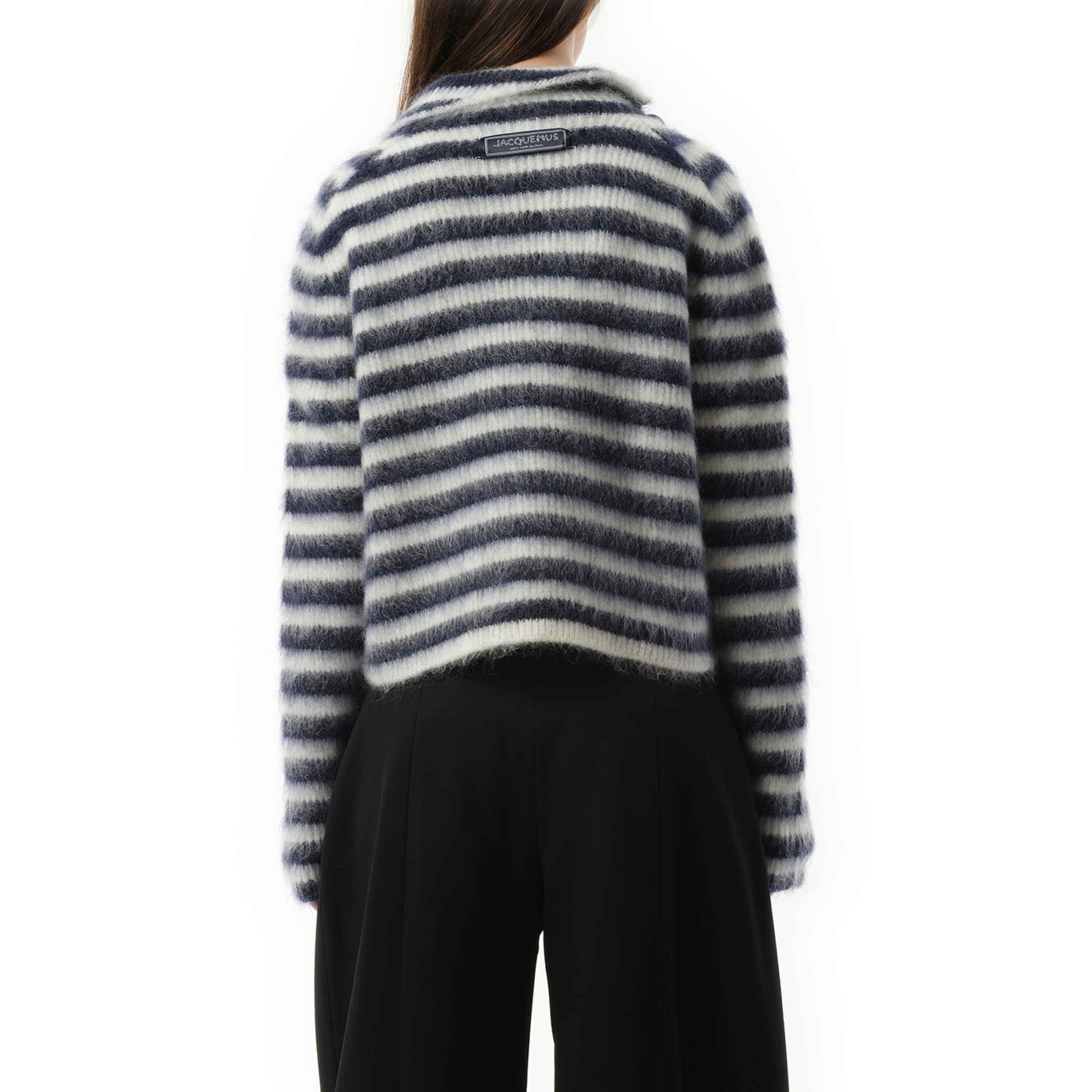 Le Pull Marina in Navy/Multicolour - 6