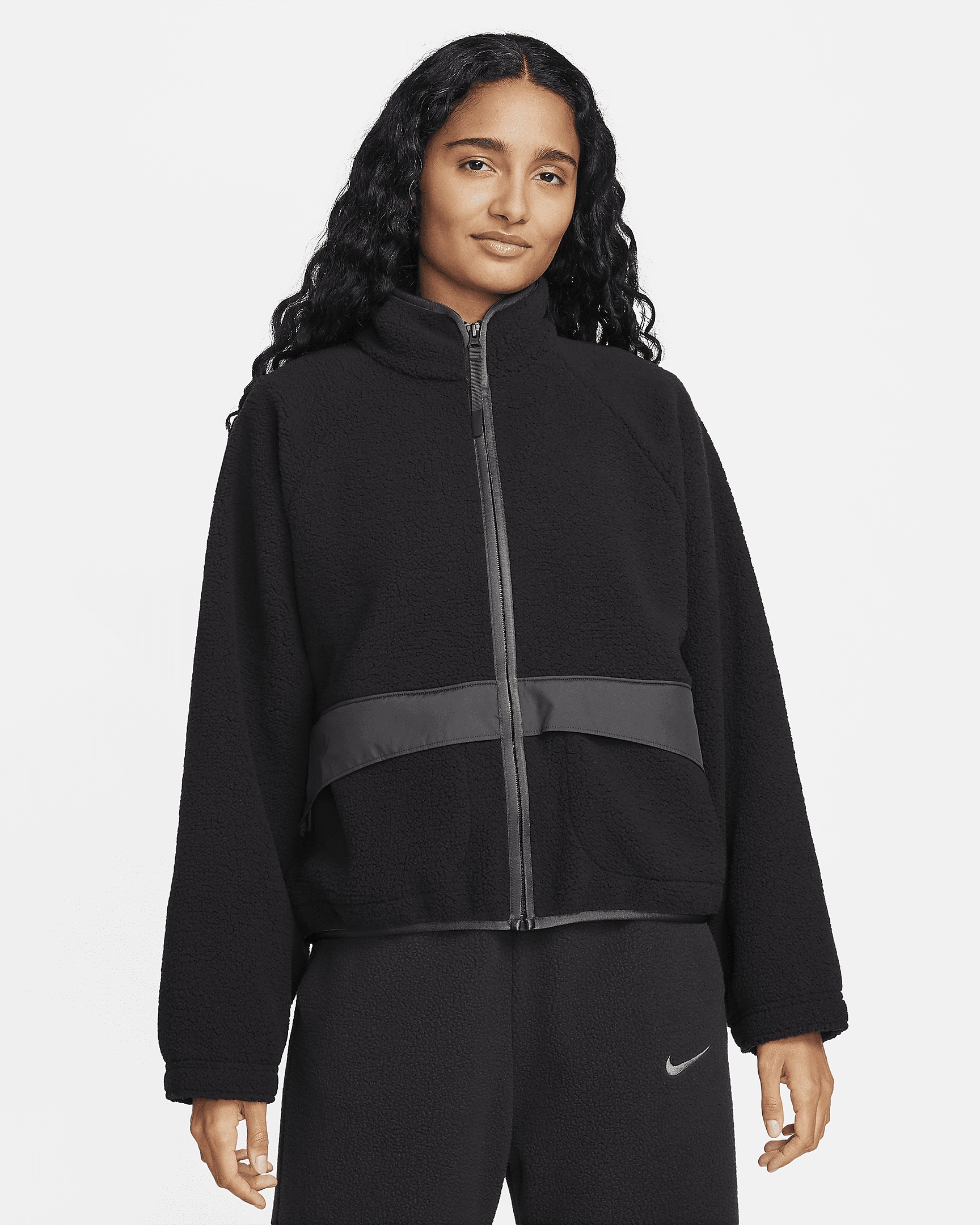 Nike Sportswear Women's High-Pile Fleece Jacket - 1