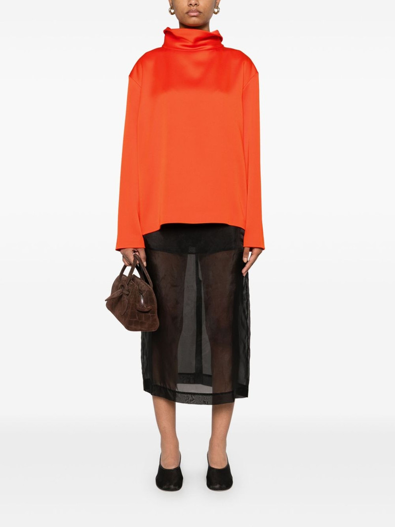 Carven satin blouse outlook