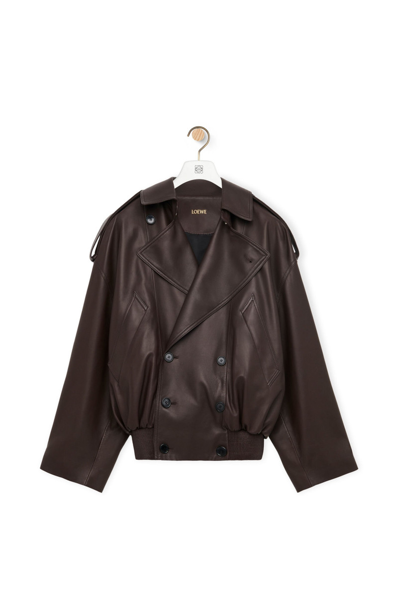 Balloon jacket in nappa lambskin 1