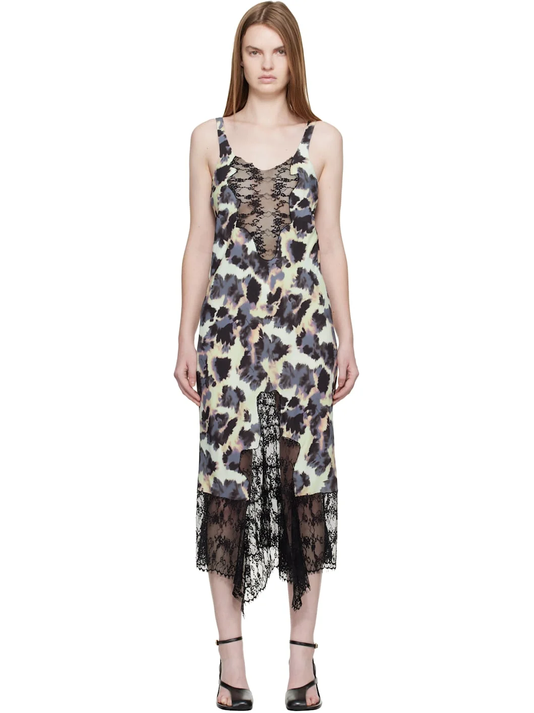 Multicolor Anemone Midi Dress - 1