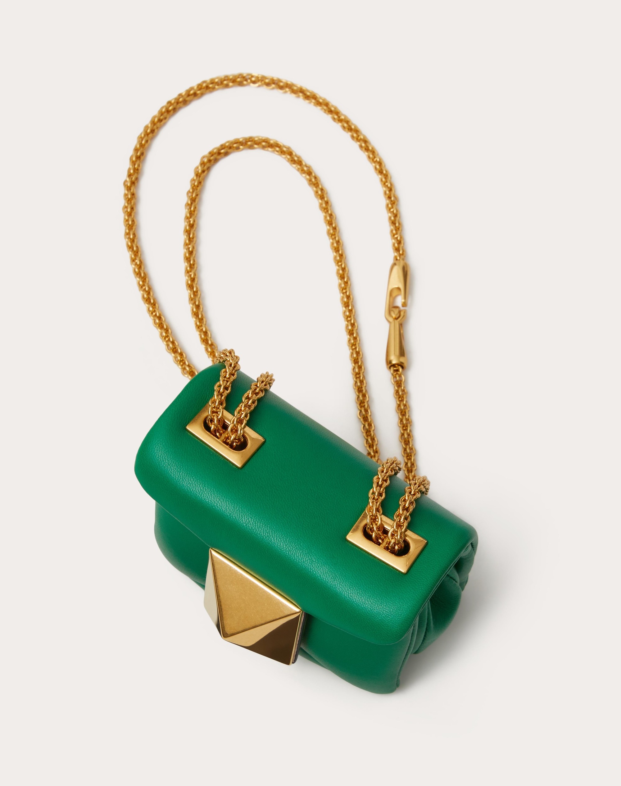 ONE STUD NAPPA MICRO BAG WITH CHAIN - 6