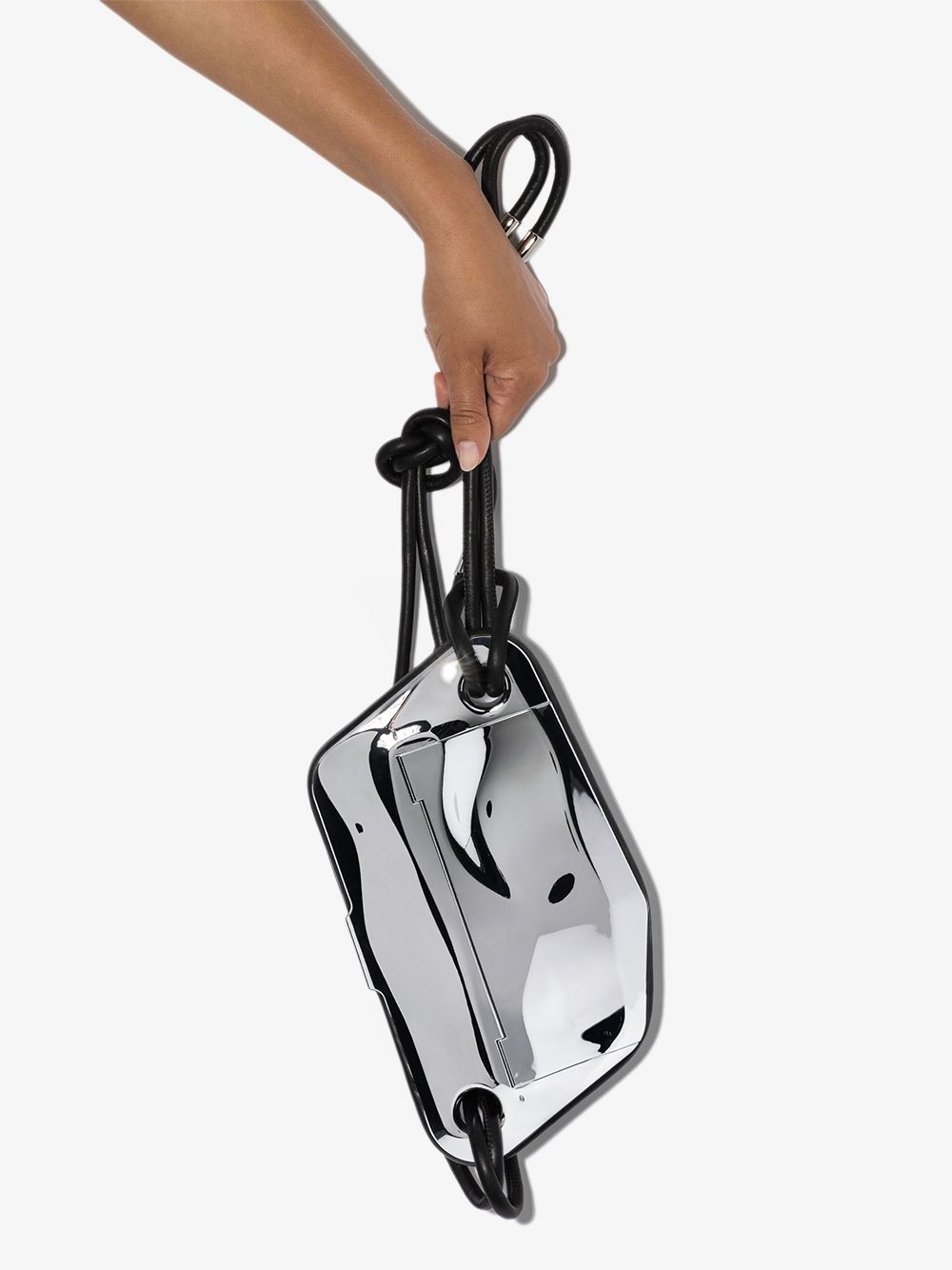 engraved-logo crossbody bag - 4