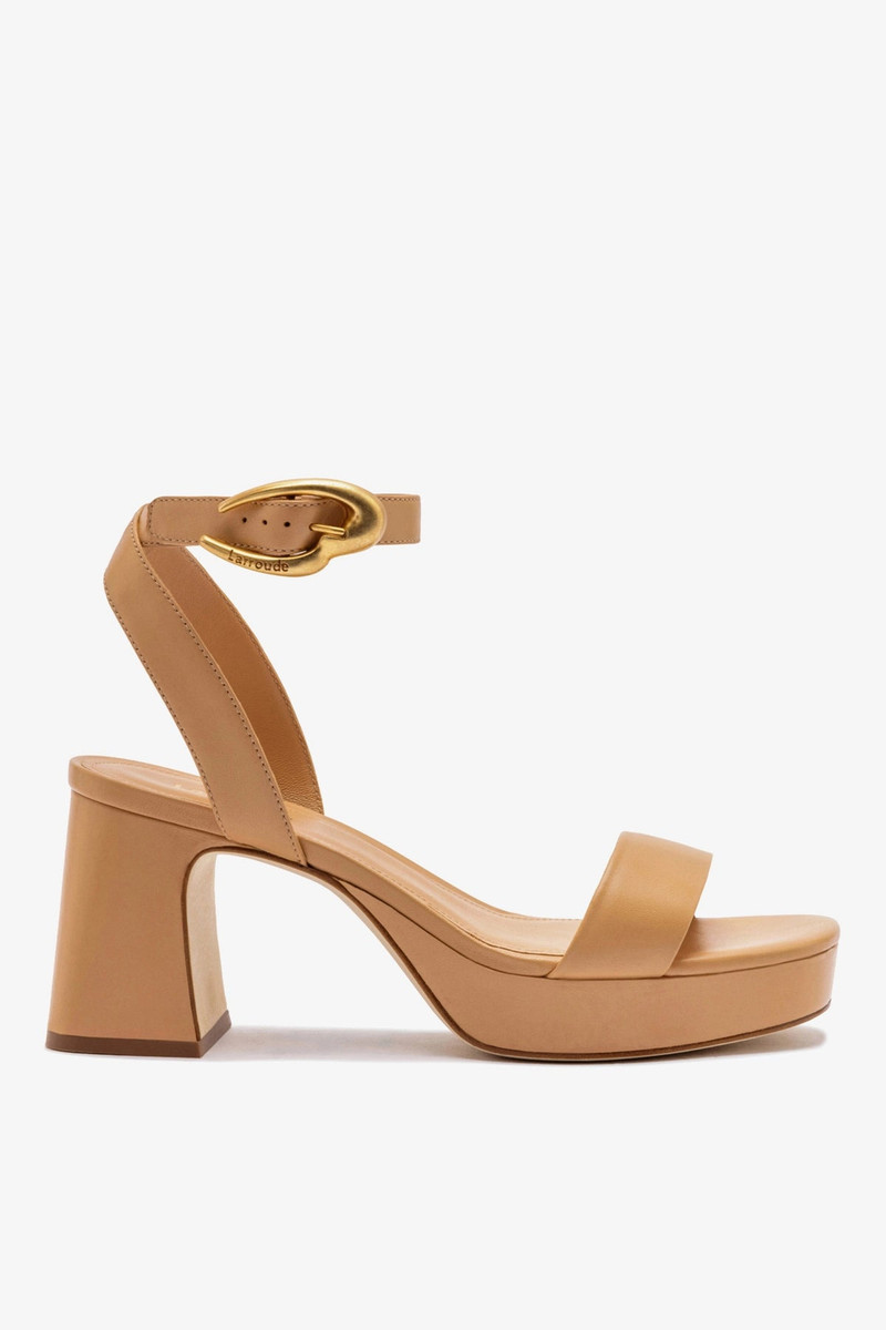 Dolly Verona Low Sandal In Tan Leather 1