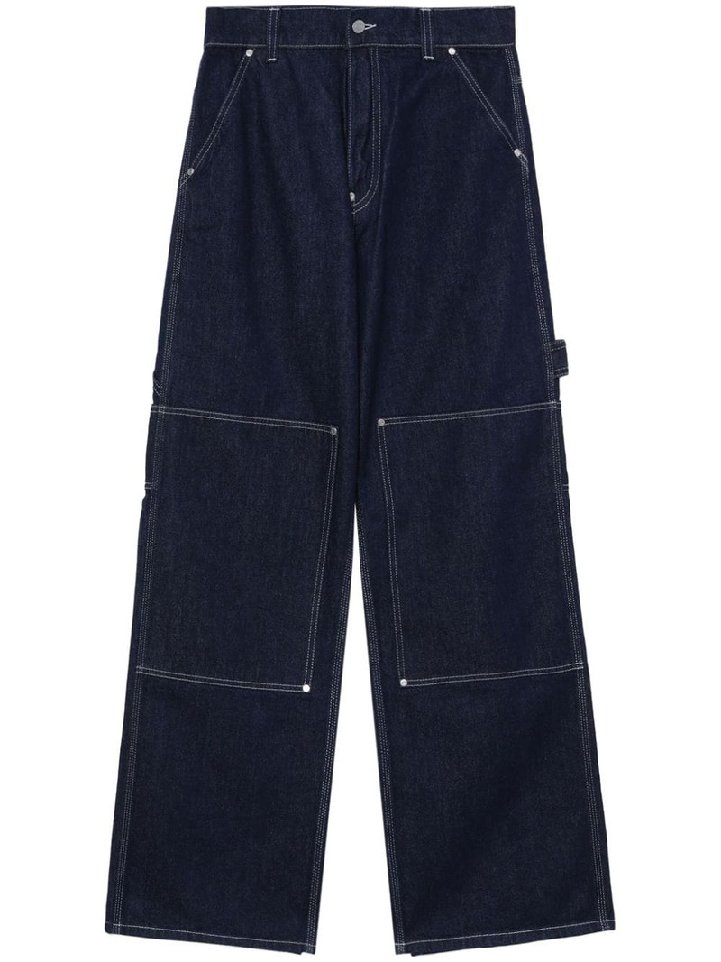 straight-leg cargo jeans 1