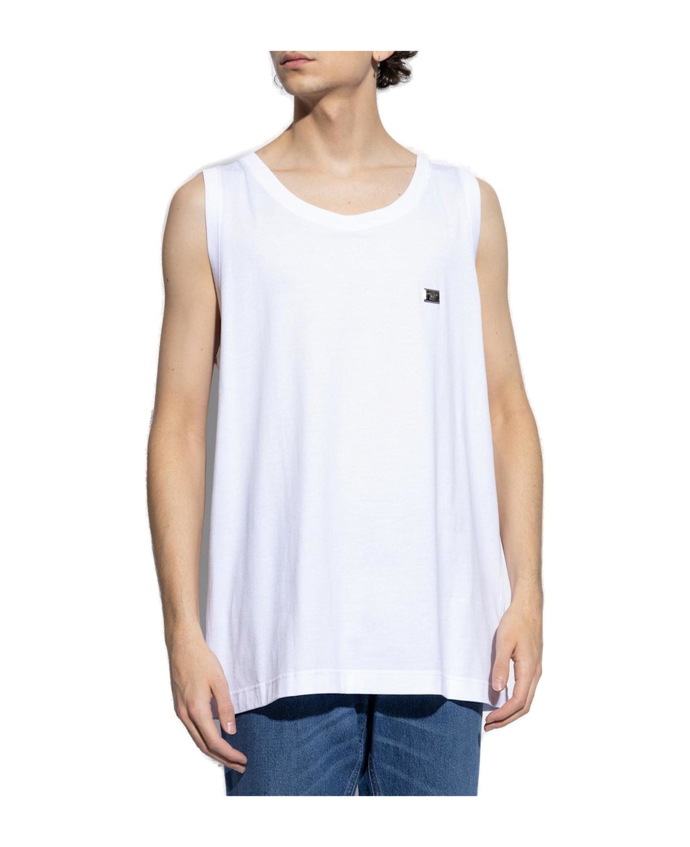 Logo Tag Oversize Singlet - 2