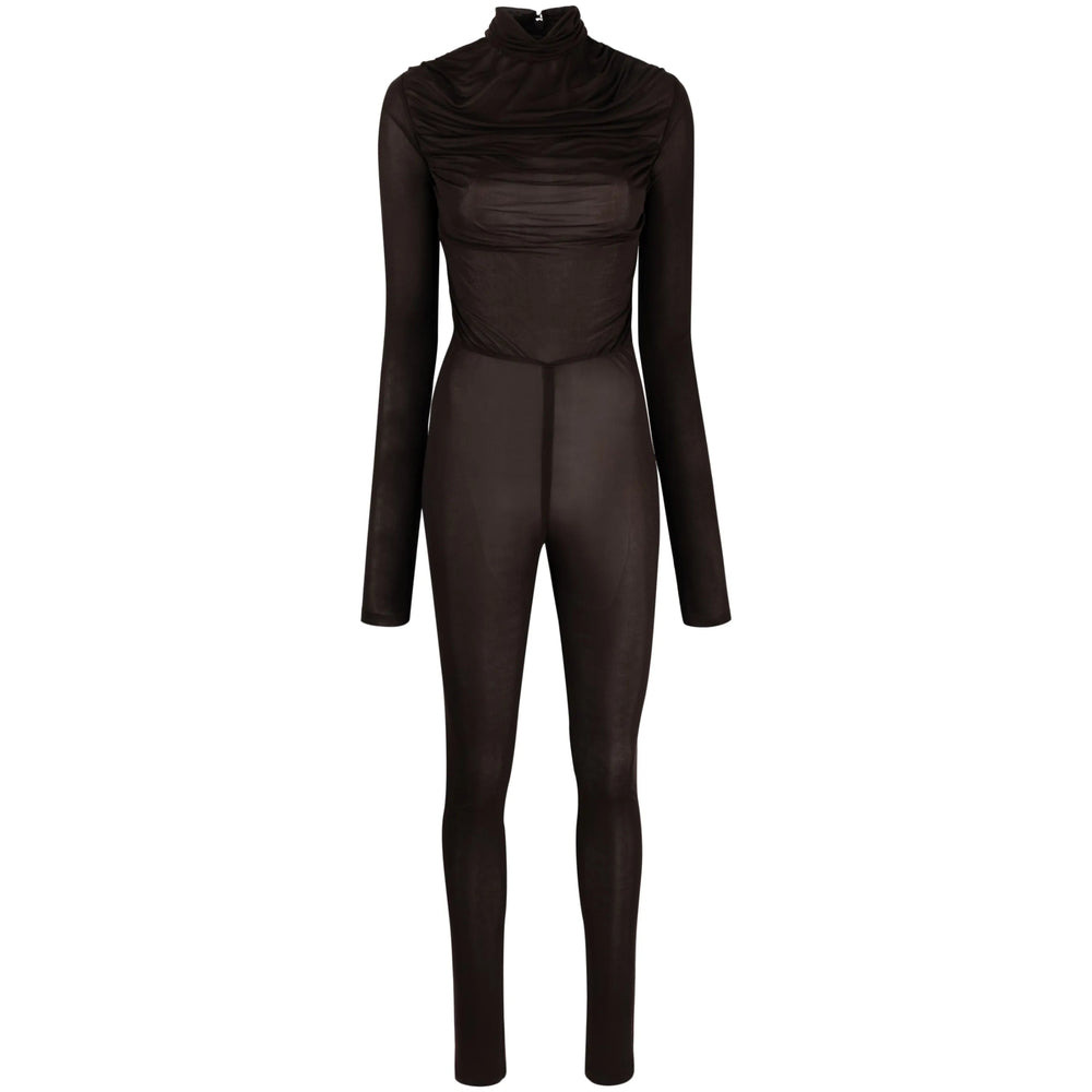Saint Laurent Brown All In One - Jumpsuits Women - 1