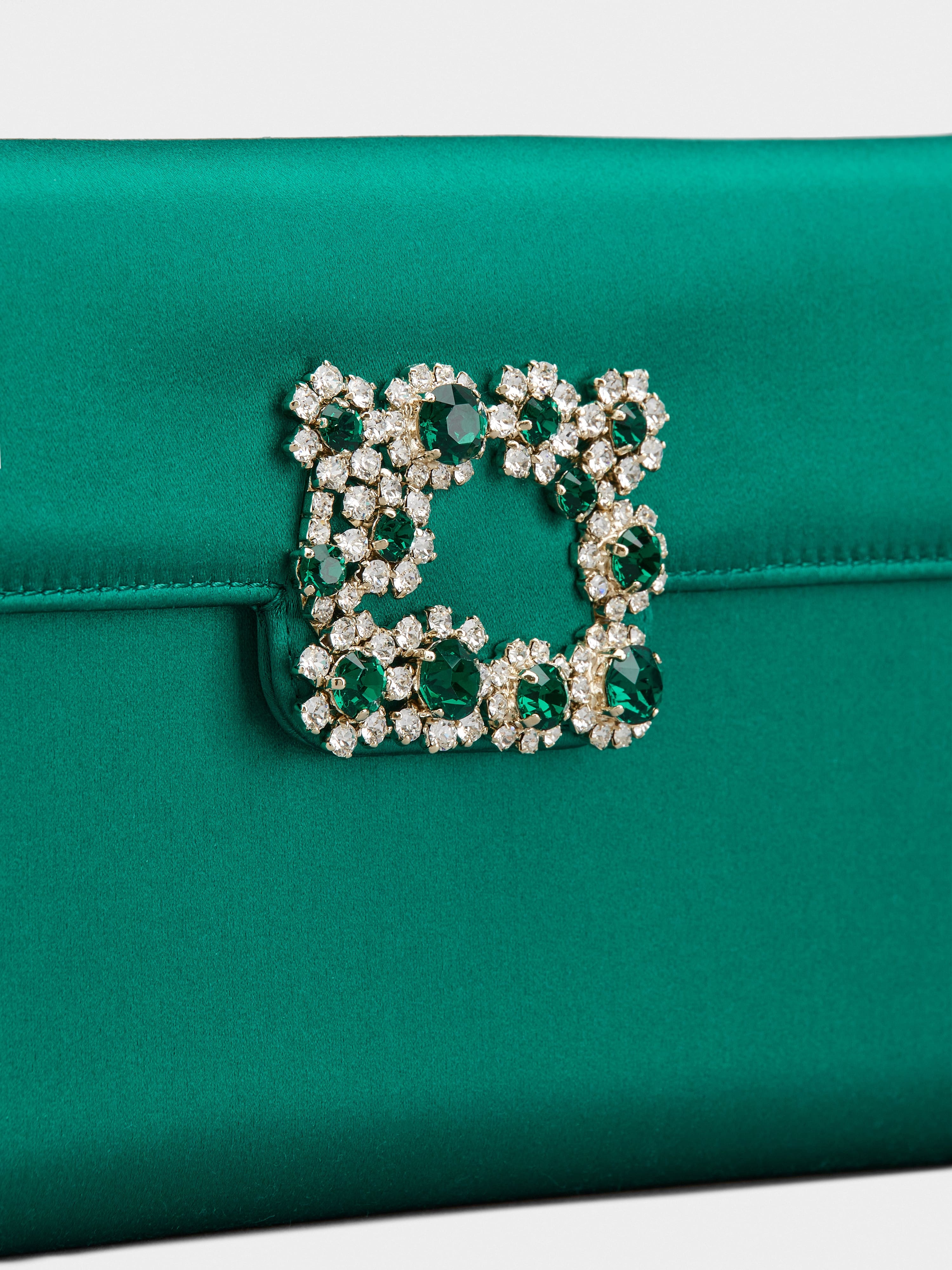 Efflorescence Clutch in satin - 6
