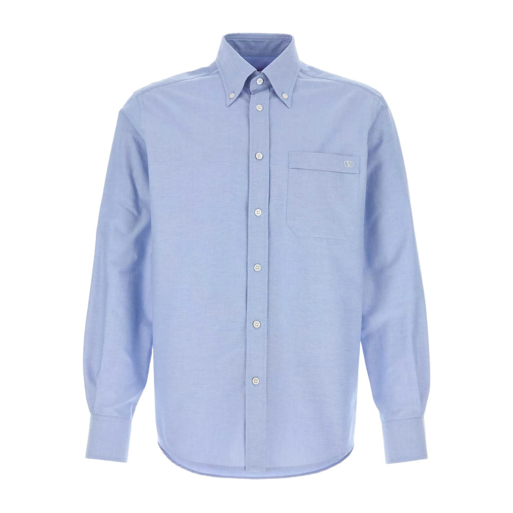 Valentino Blue Shirts Men - 1