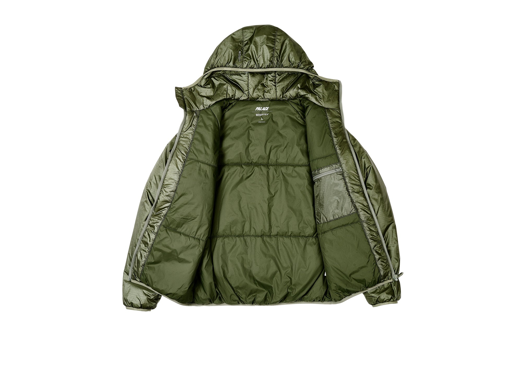 PALACE PERTEX QUILTED JACKET THE DEEP GREEN | REVERSIBLE