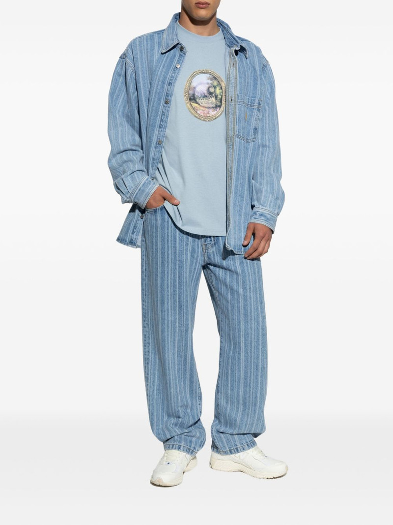 Carhartt Rylan striped jeans outlook