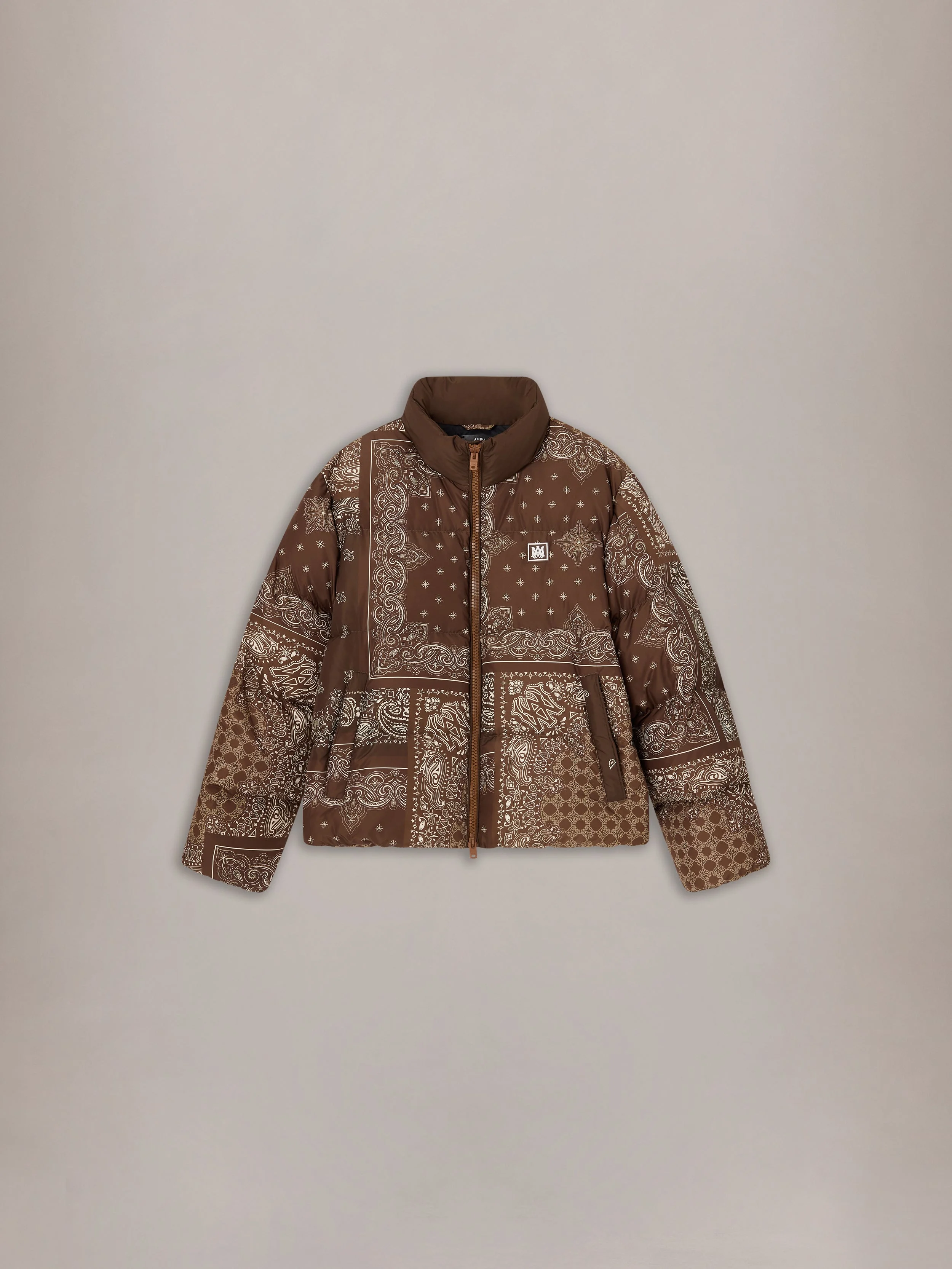 MA BANDANA PRINTED DOWN JACKET - 1