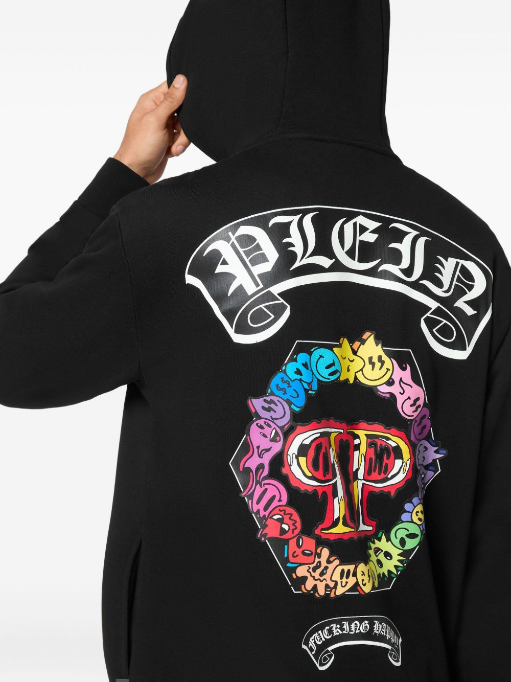 logo-detailed hoodie - 5