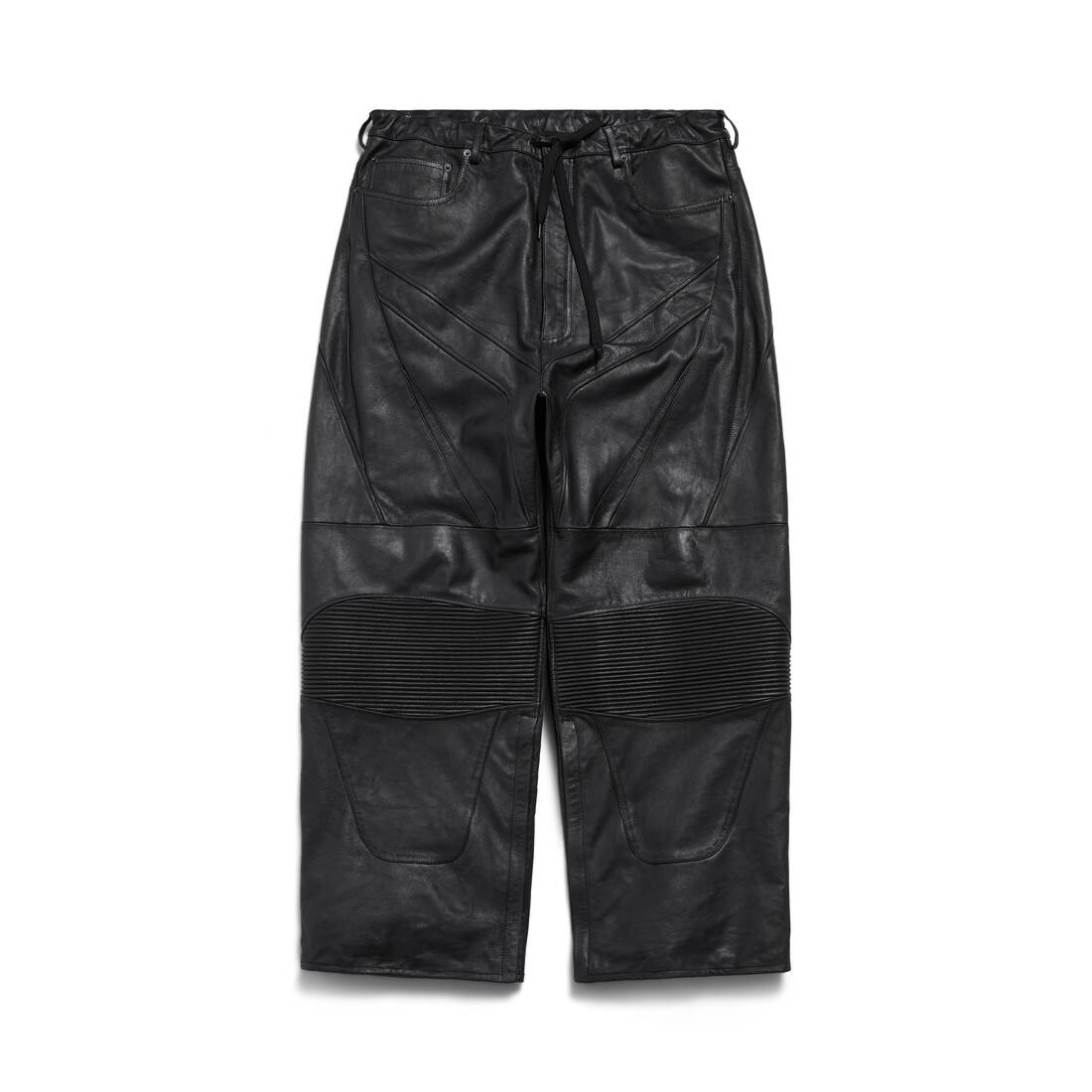 Biker Baggy Pants in Black - 1
