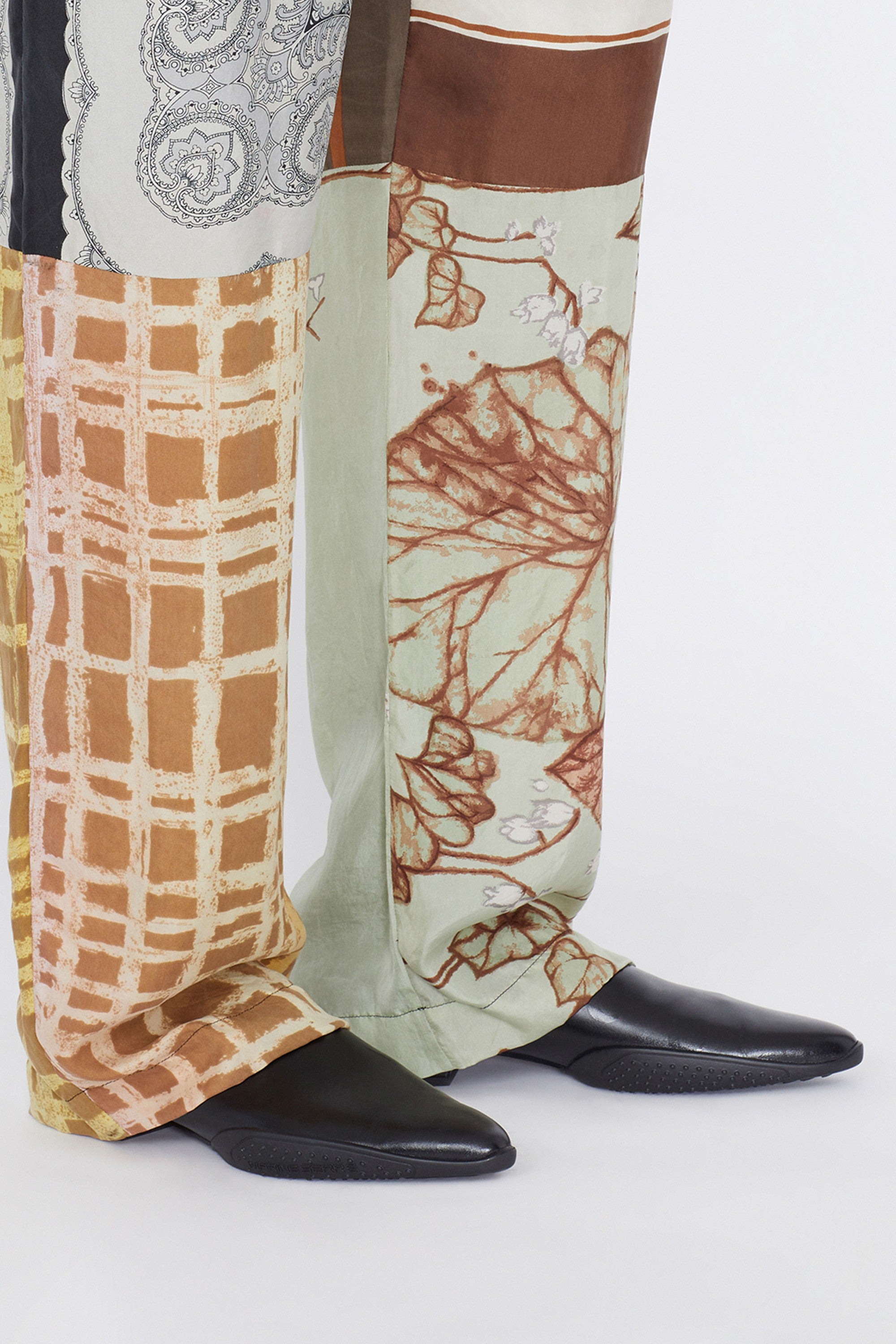Flat Babouche With Rubber Outsole - 6