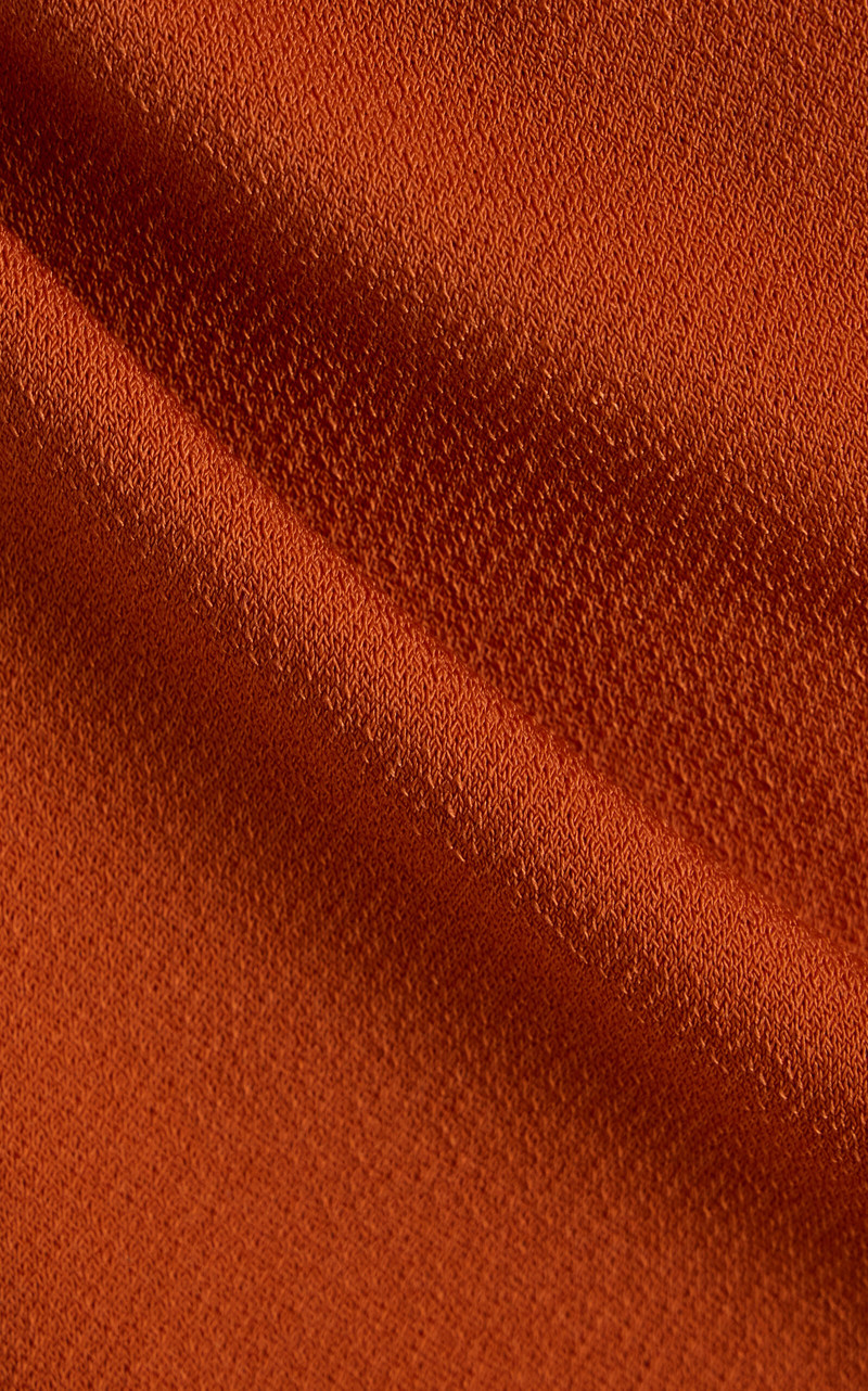 Priya Draped Jersey Maxi Skirt orange 5