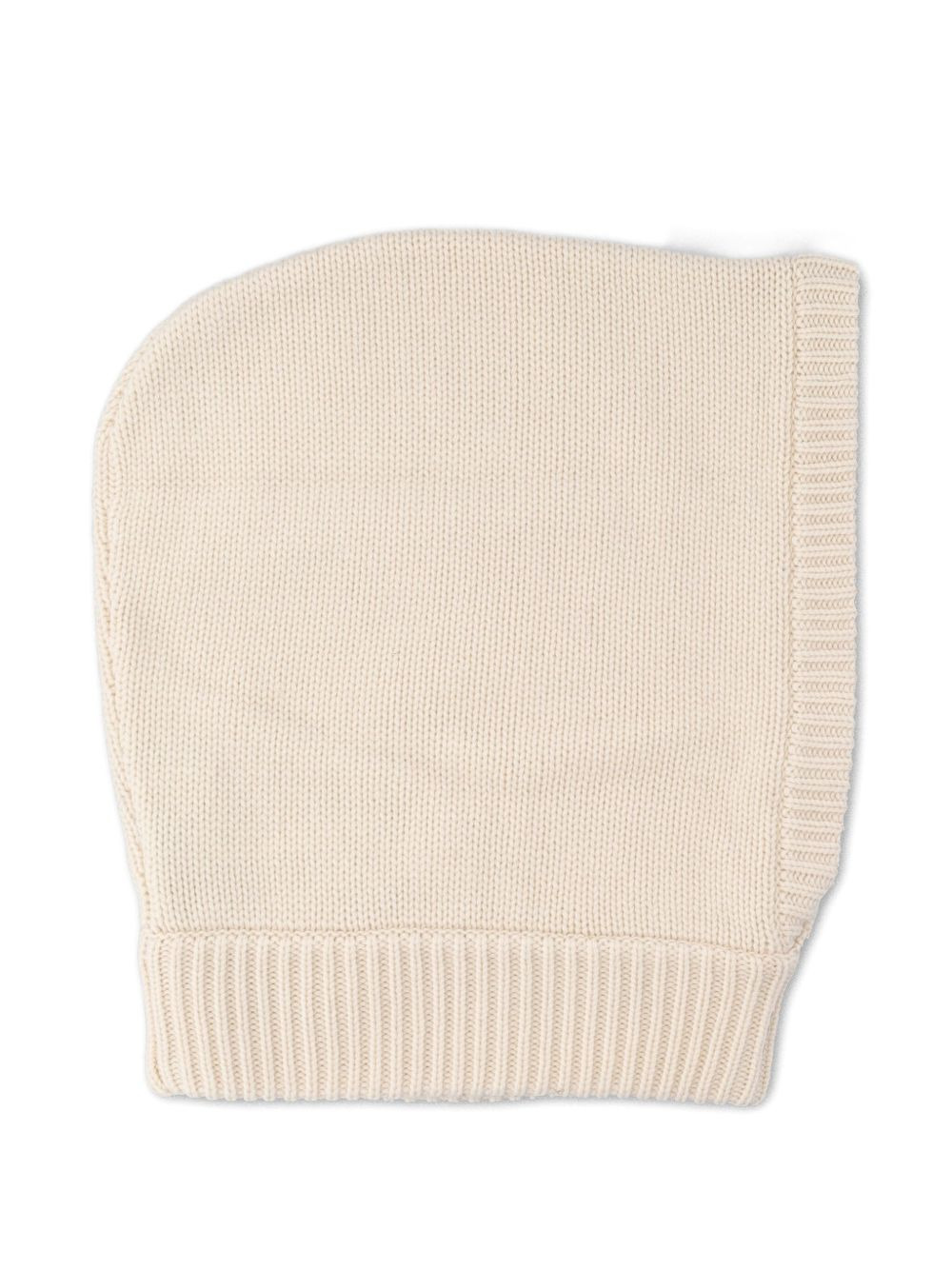 virgin wool blend knitted hat - 2