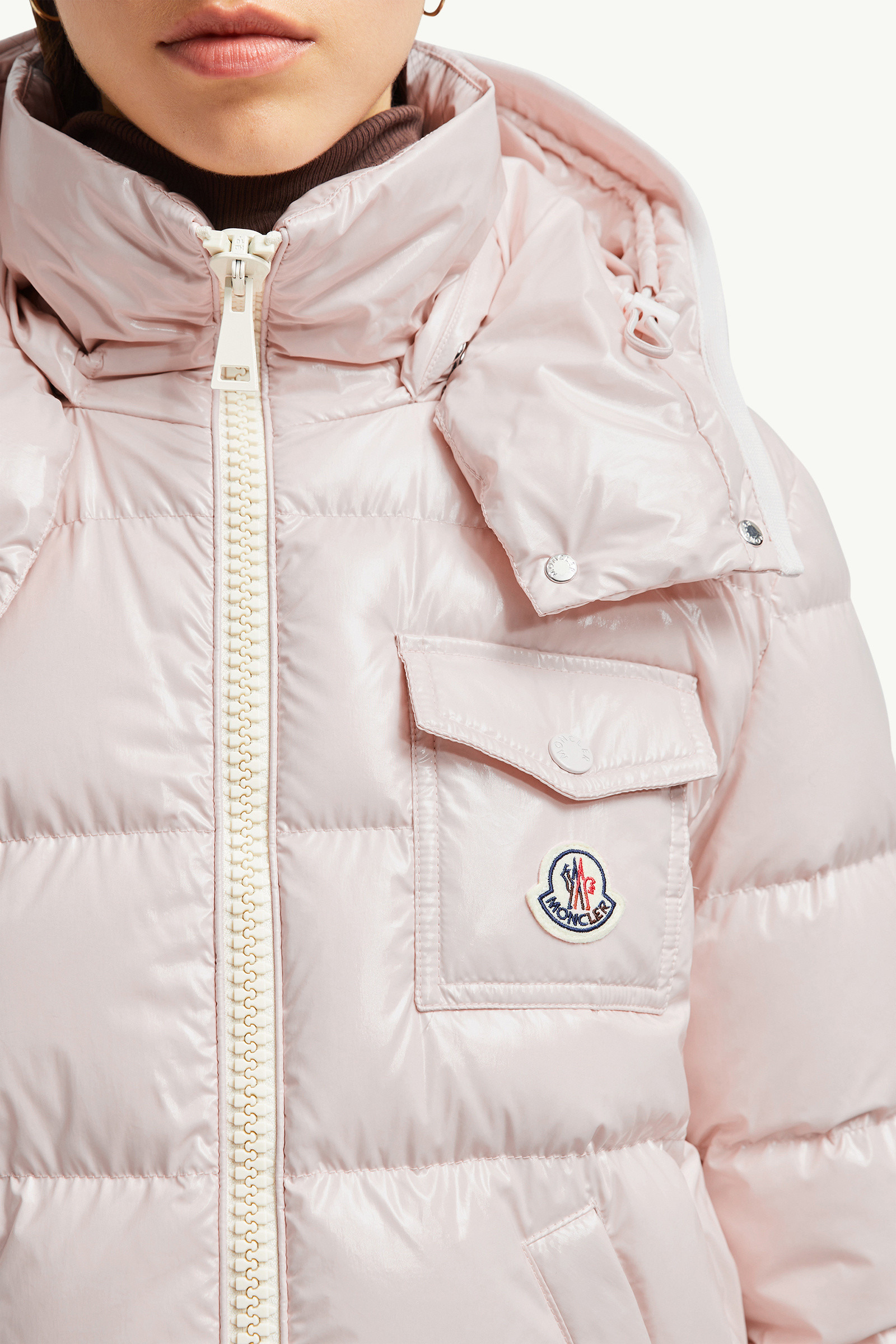 Andro Hooded Short Down Jacket - 8
