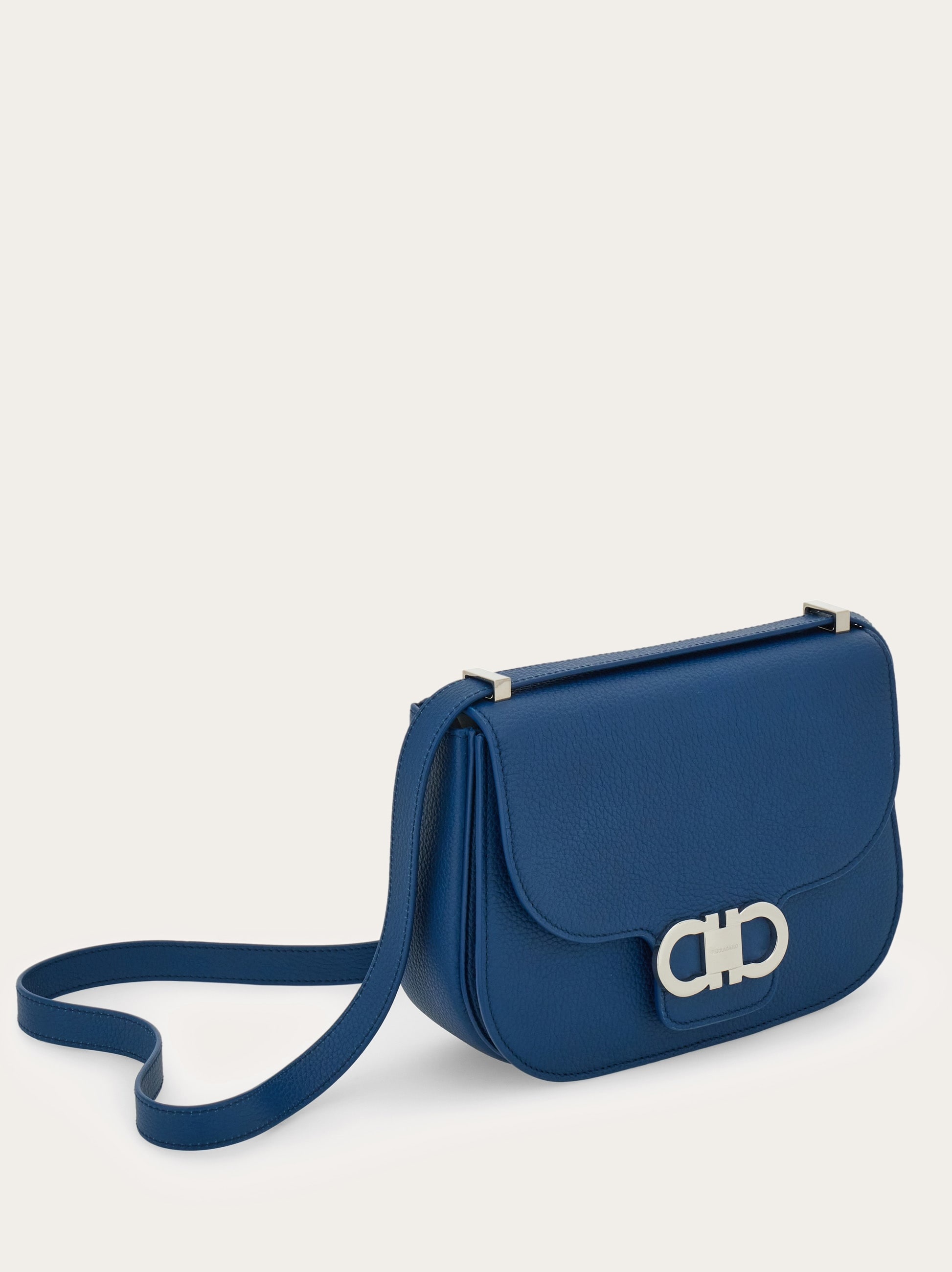 Double Gancini crossbody bag - 6