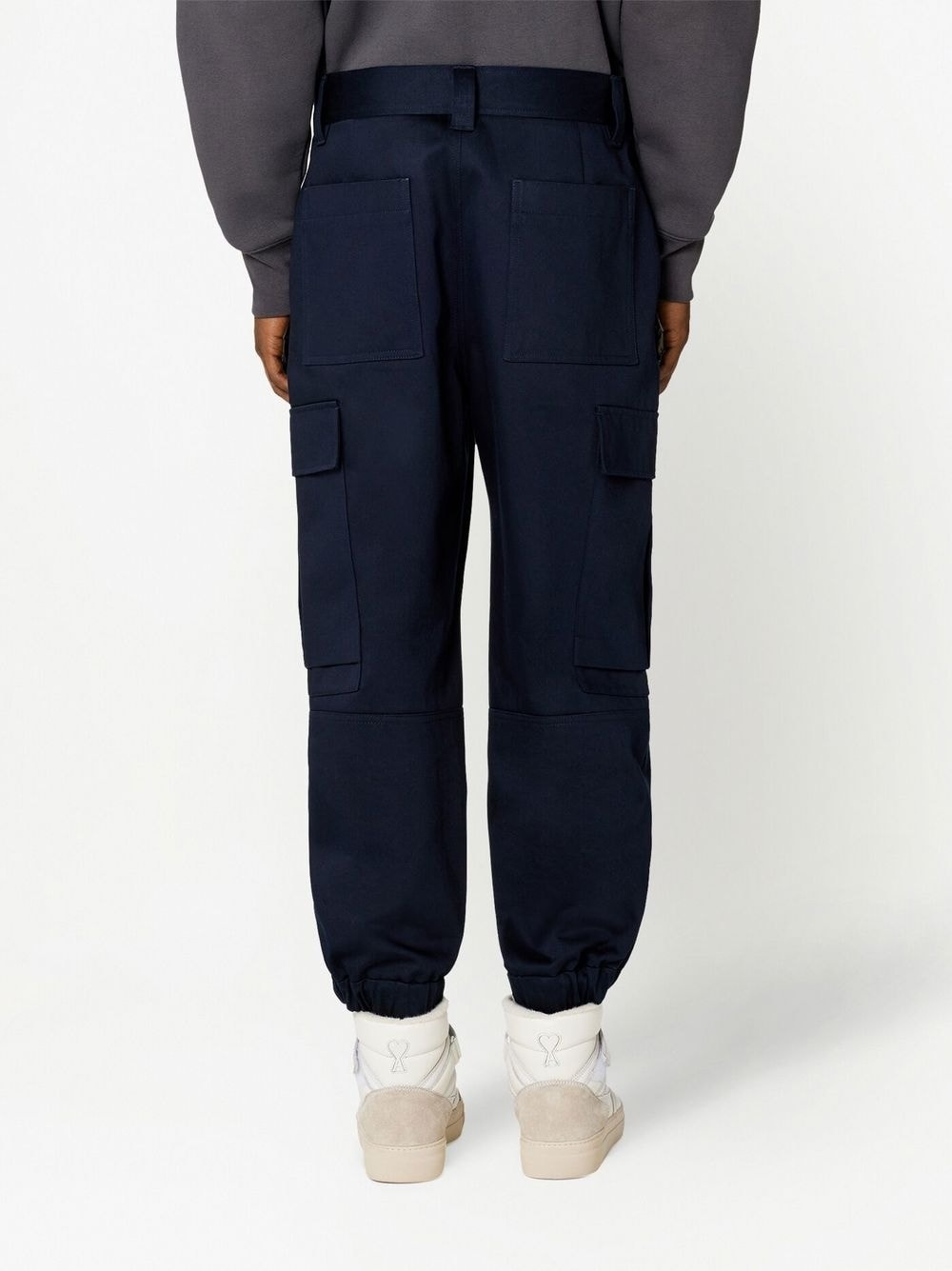 straight-leg cargo pants - 4