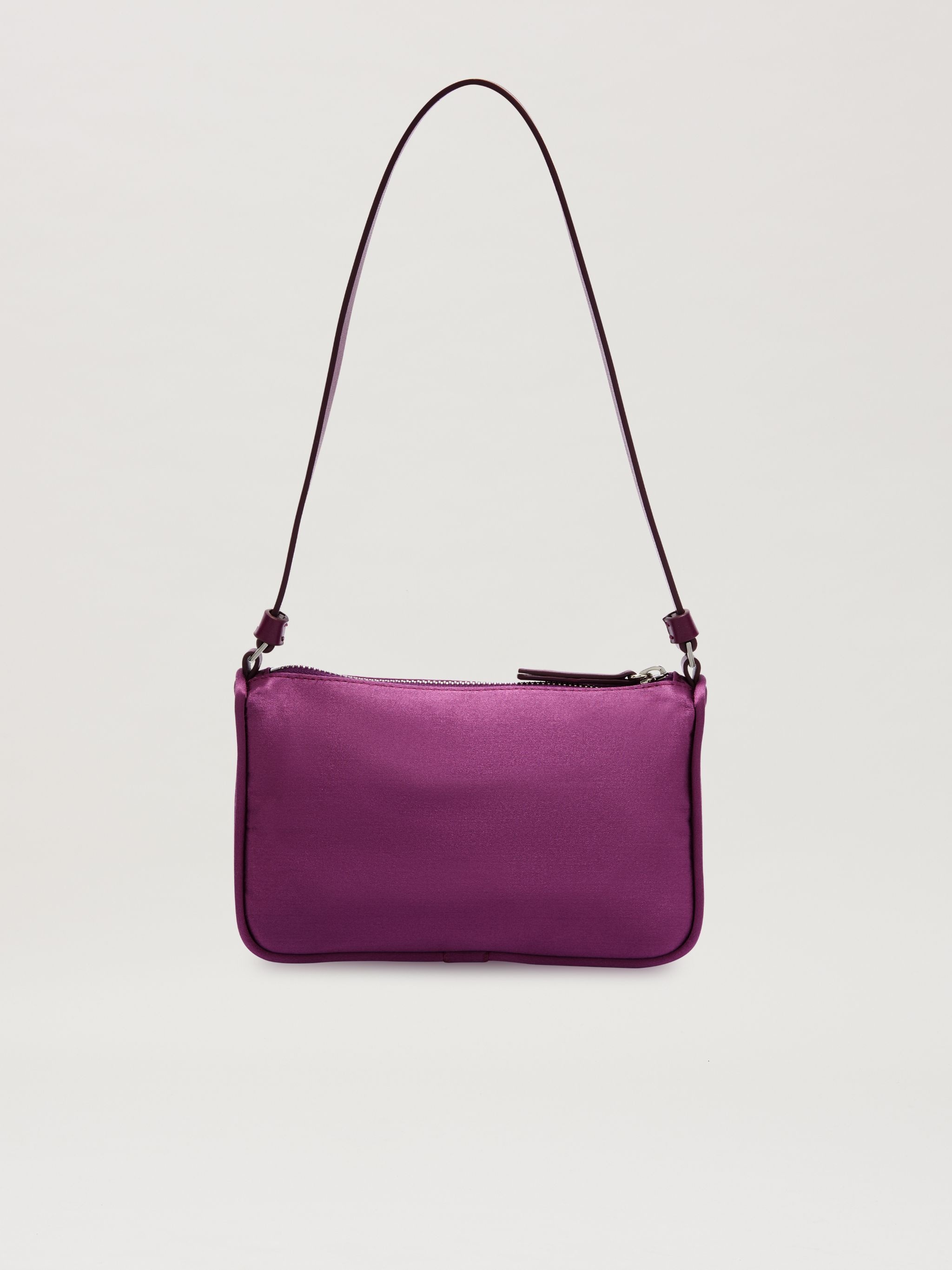 Satin Palm Shoulder Bag - 5