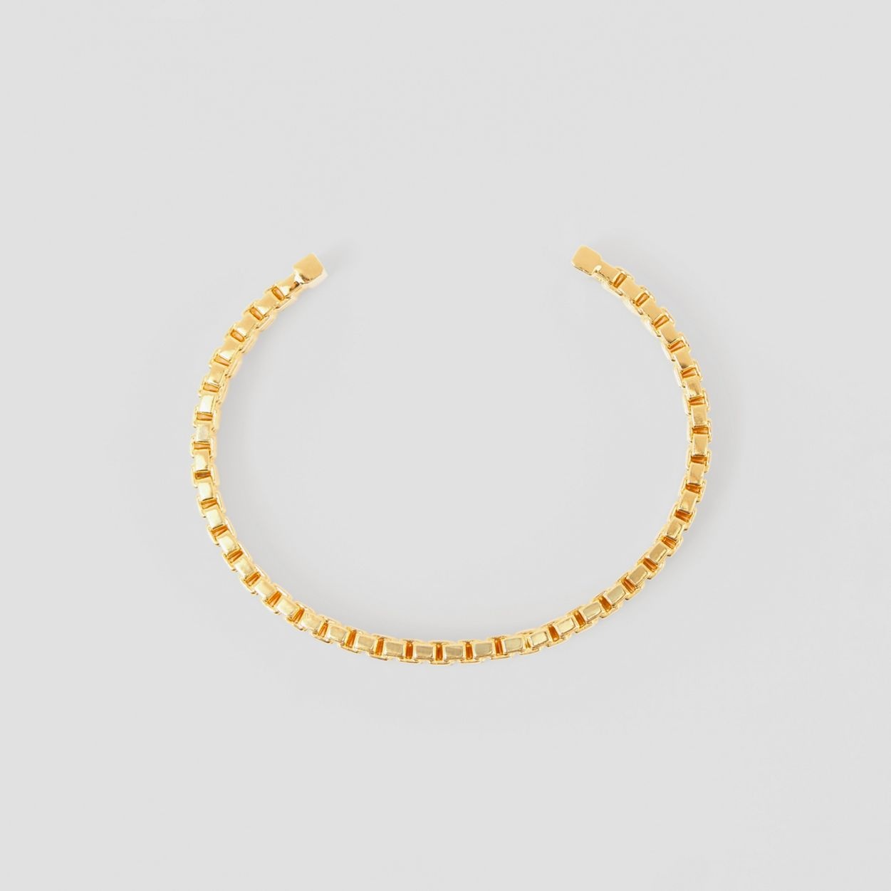 Gold-plated Chain-link Cuff - 4