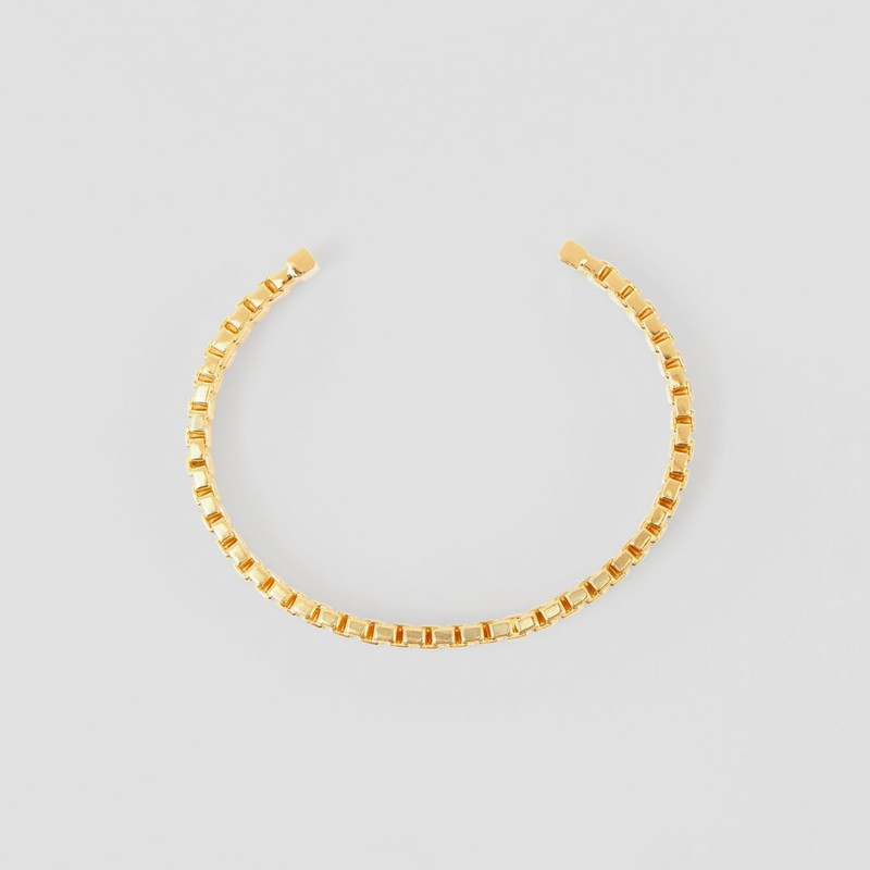 Gold-plated Chain-link Cuff 4