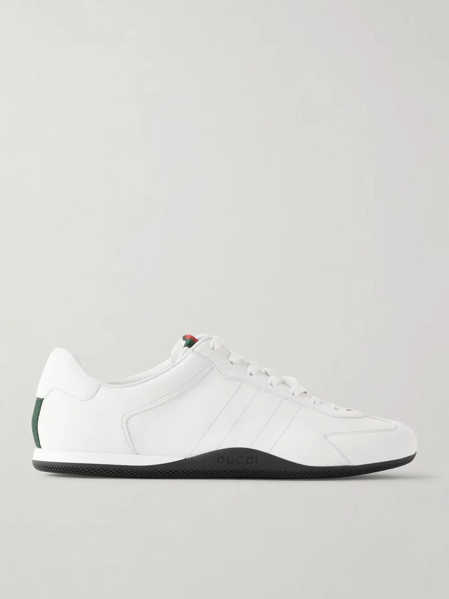 Gucci "Gucci Shift" Leather Sneakers - 1