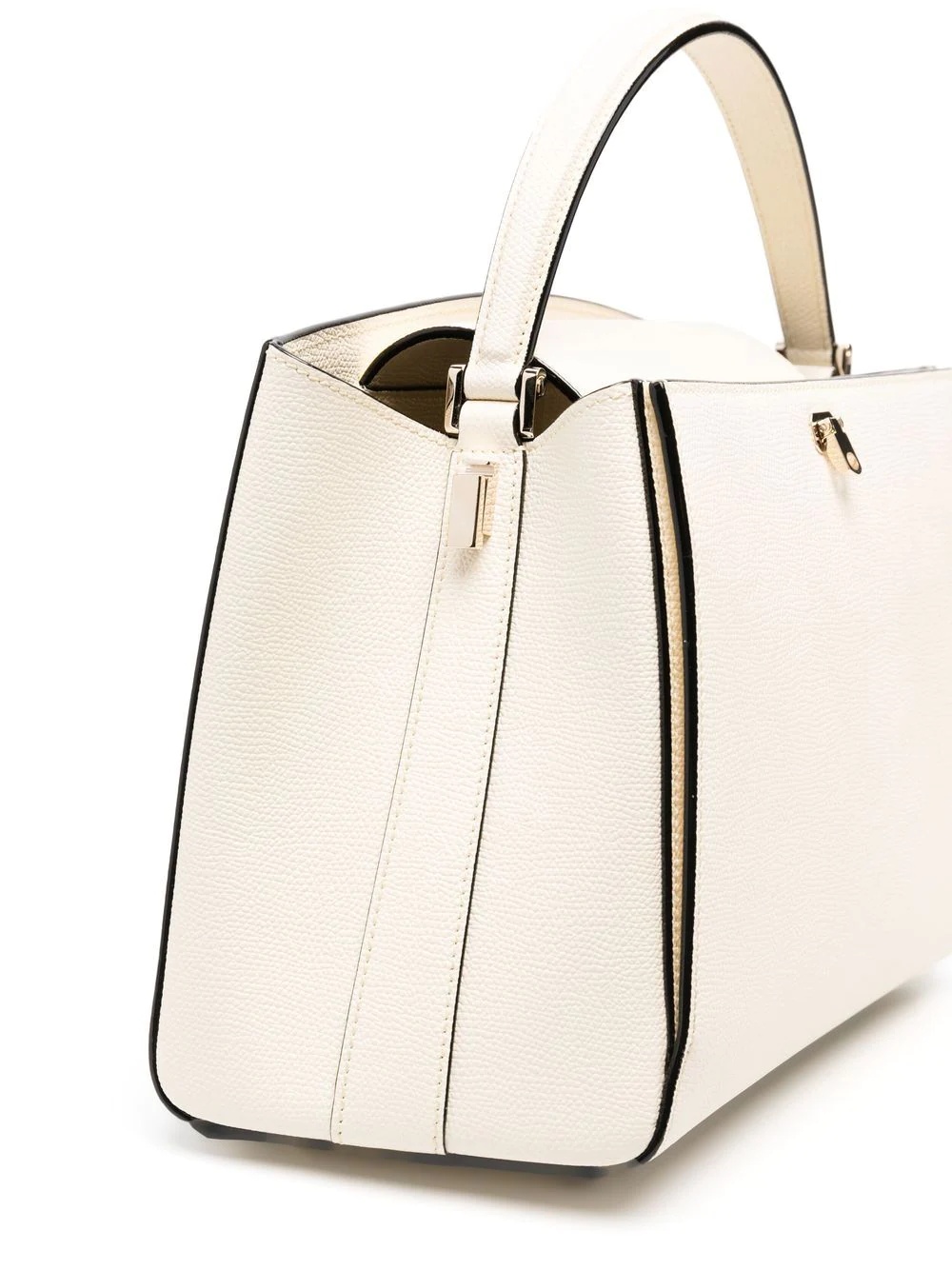 contrast-trim tote bag - 5