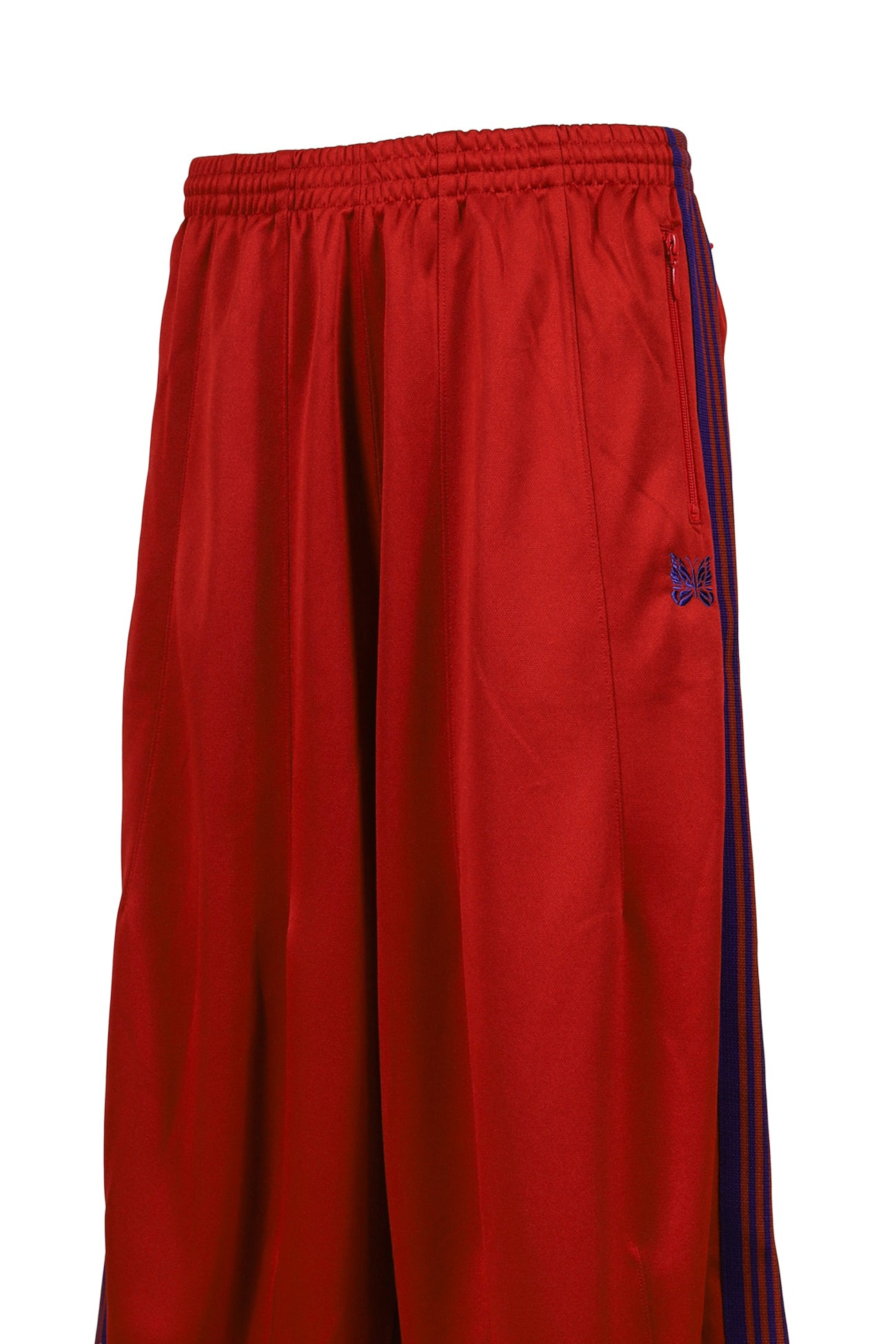 H.D. TRACK PANT - POLY SMOOTH / RED - 6