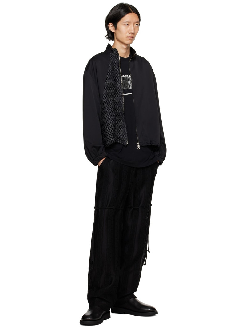 Song for the Mute Black Paneled Jacket outlook