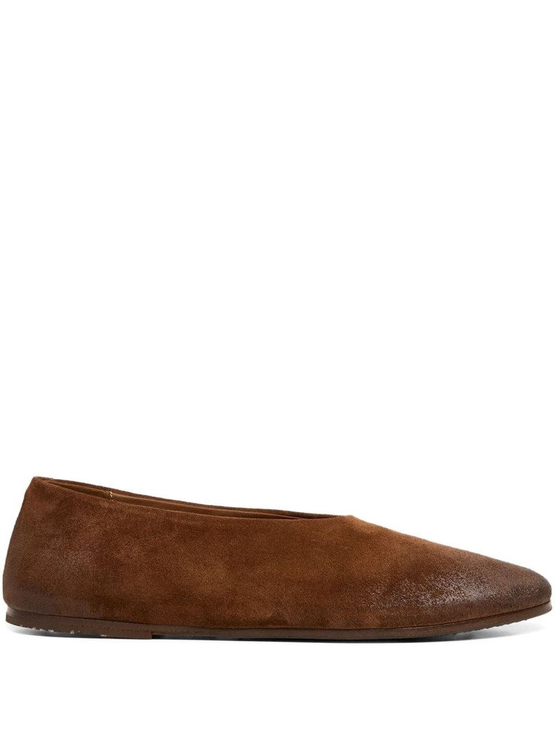 Coltellaccio suede ballet flats 1