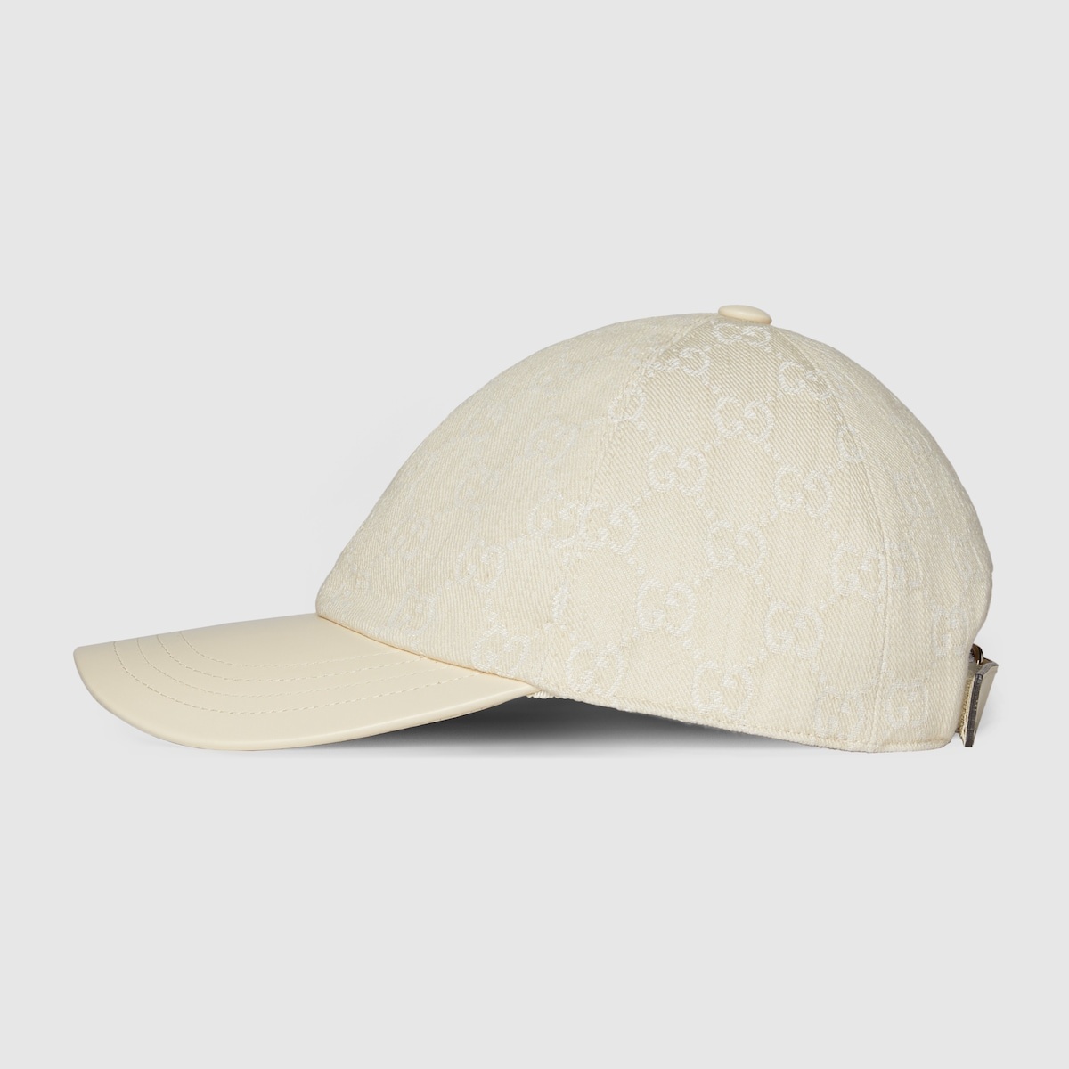 GG denim baseball hat - 2