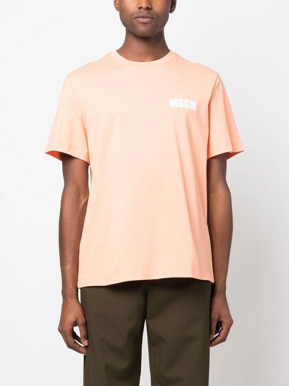logo-print short-sleeve T-shirt - 3