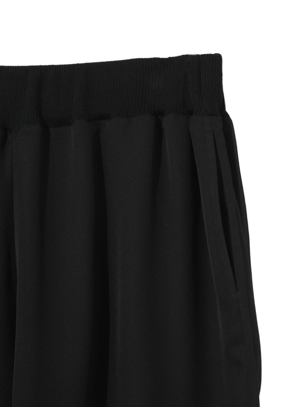 elasticated-waist tapered trousers - 7