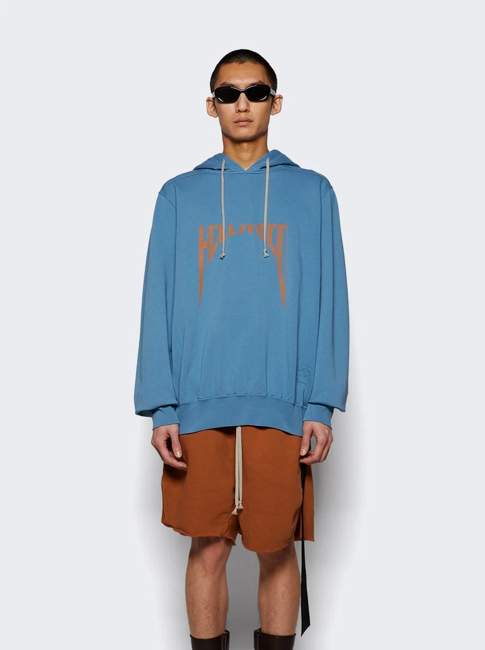 Oversized Hoodie Toothpaste And Orange - 1