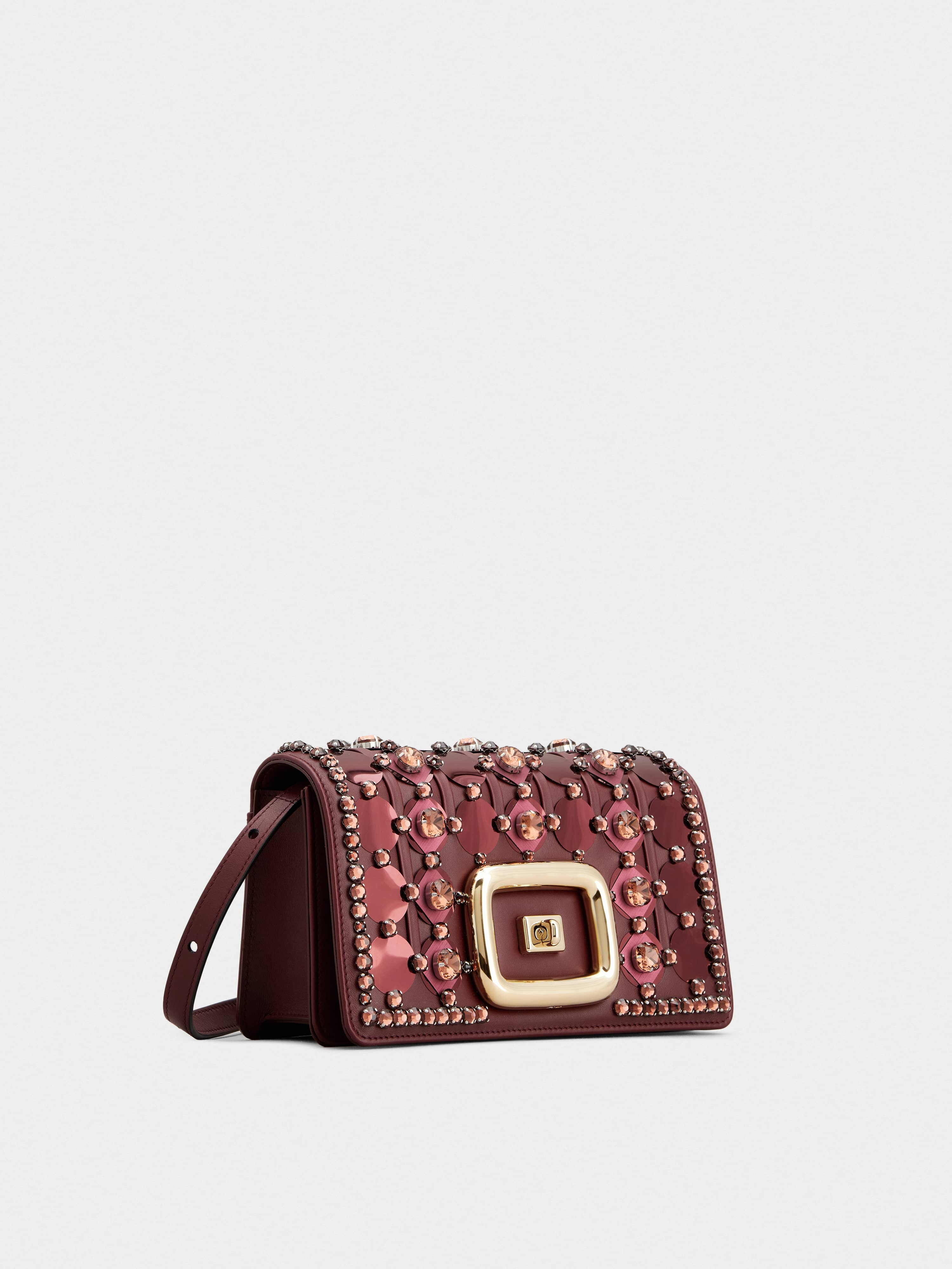 Viv' Choc Disco Mini Bag in Nappa Leather - 3