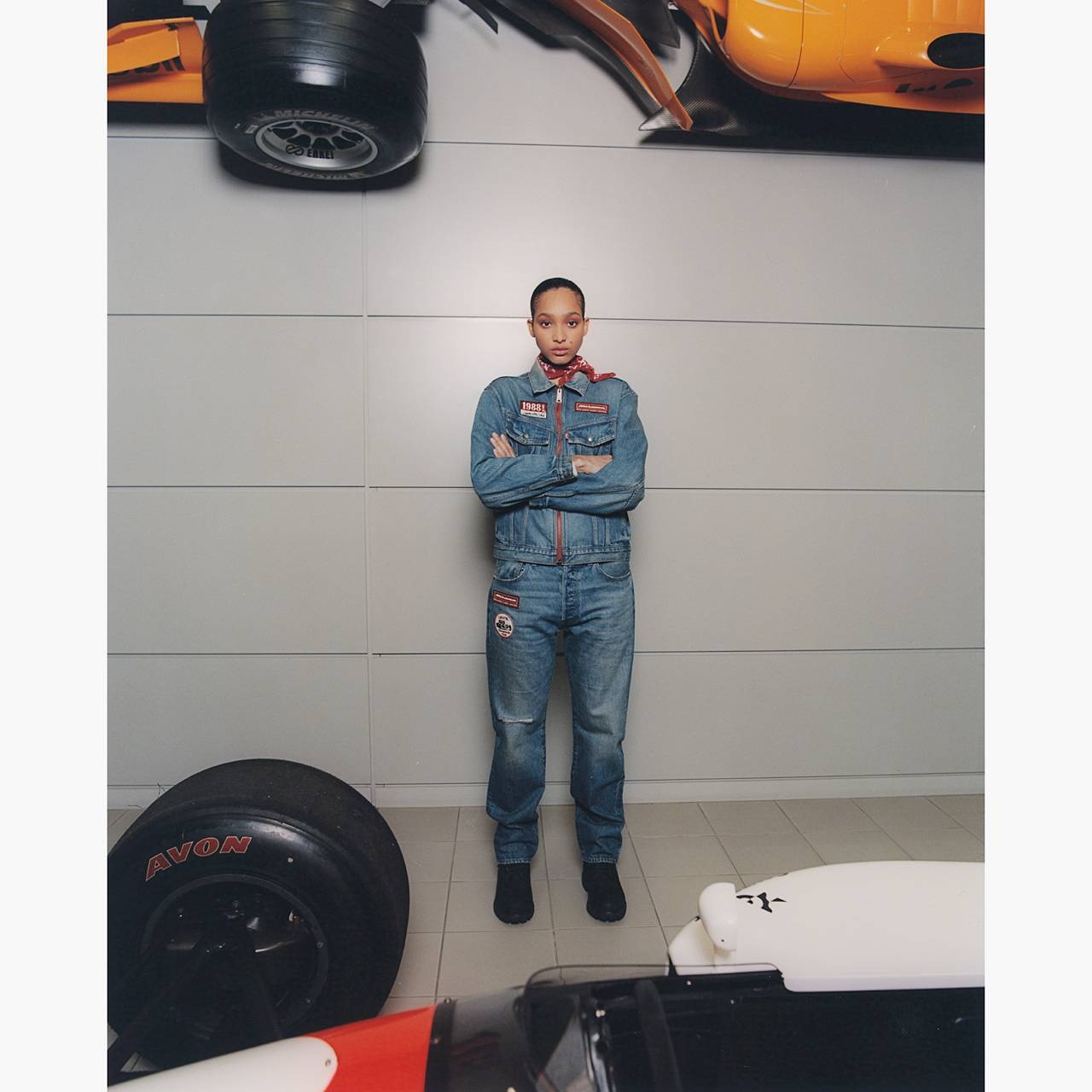 LEVI'S® X MCLAREN RACING BANDANA - 6