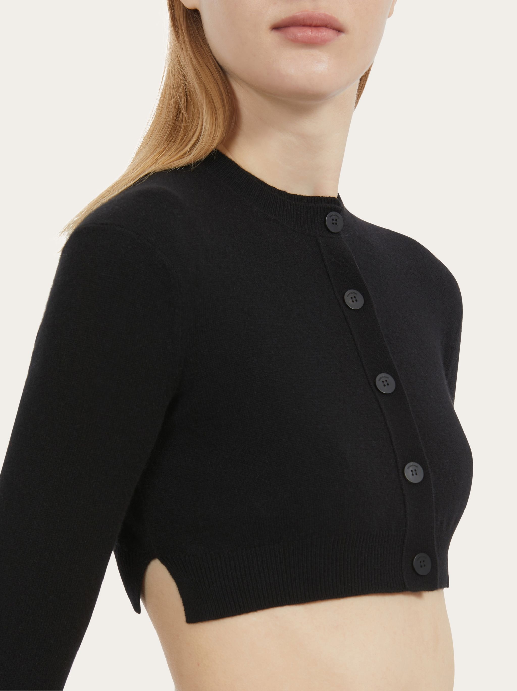 Cropped cardigan - 4