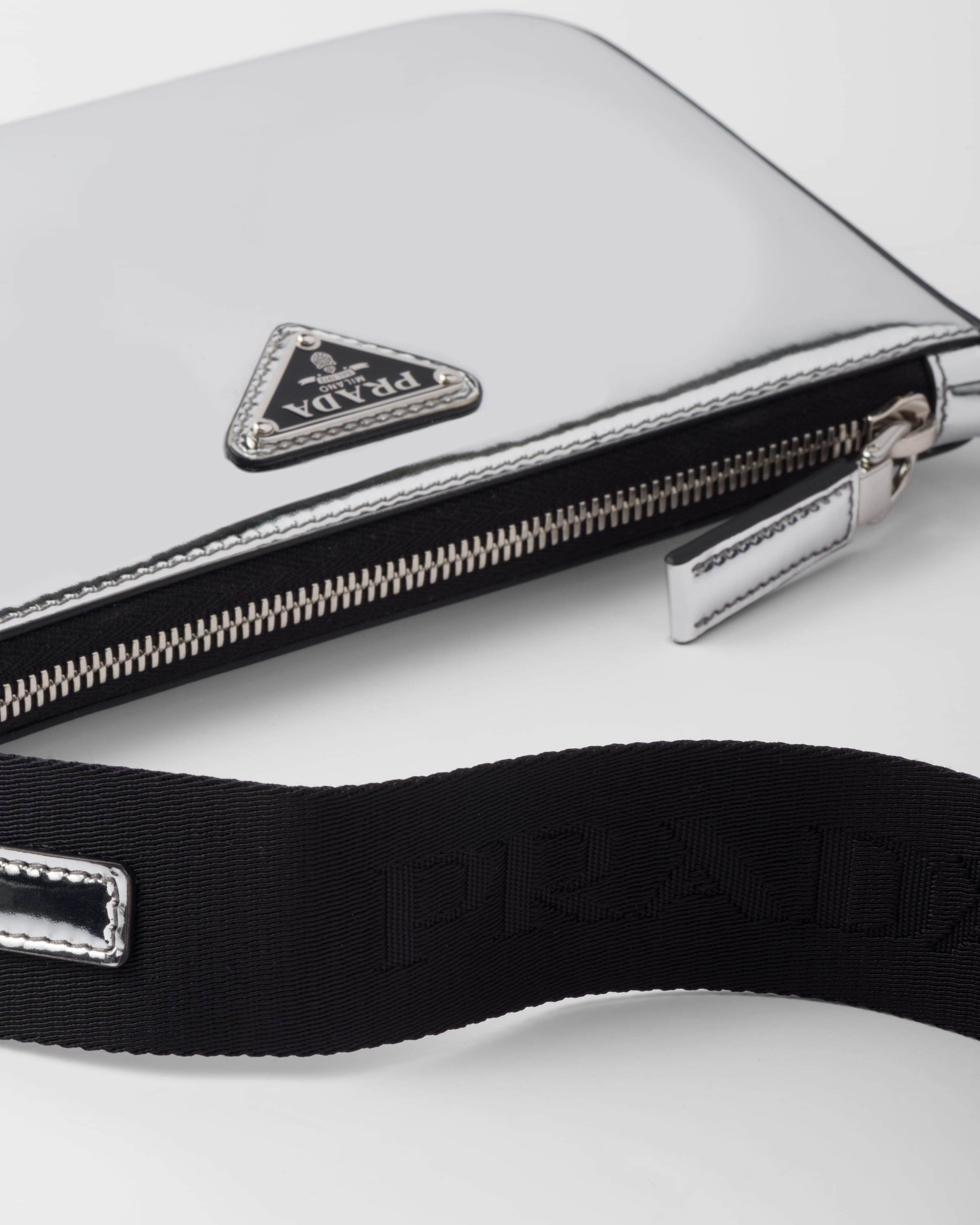 Brushed leather shoulder bag - 6