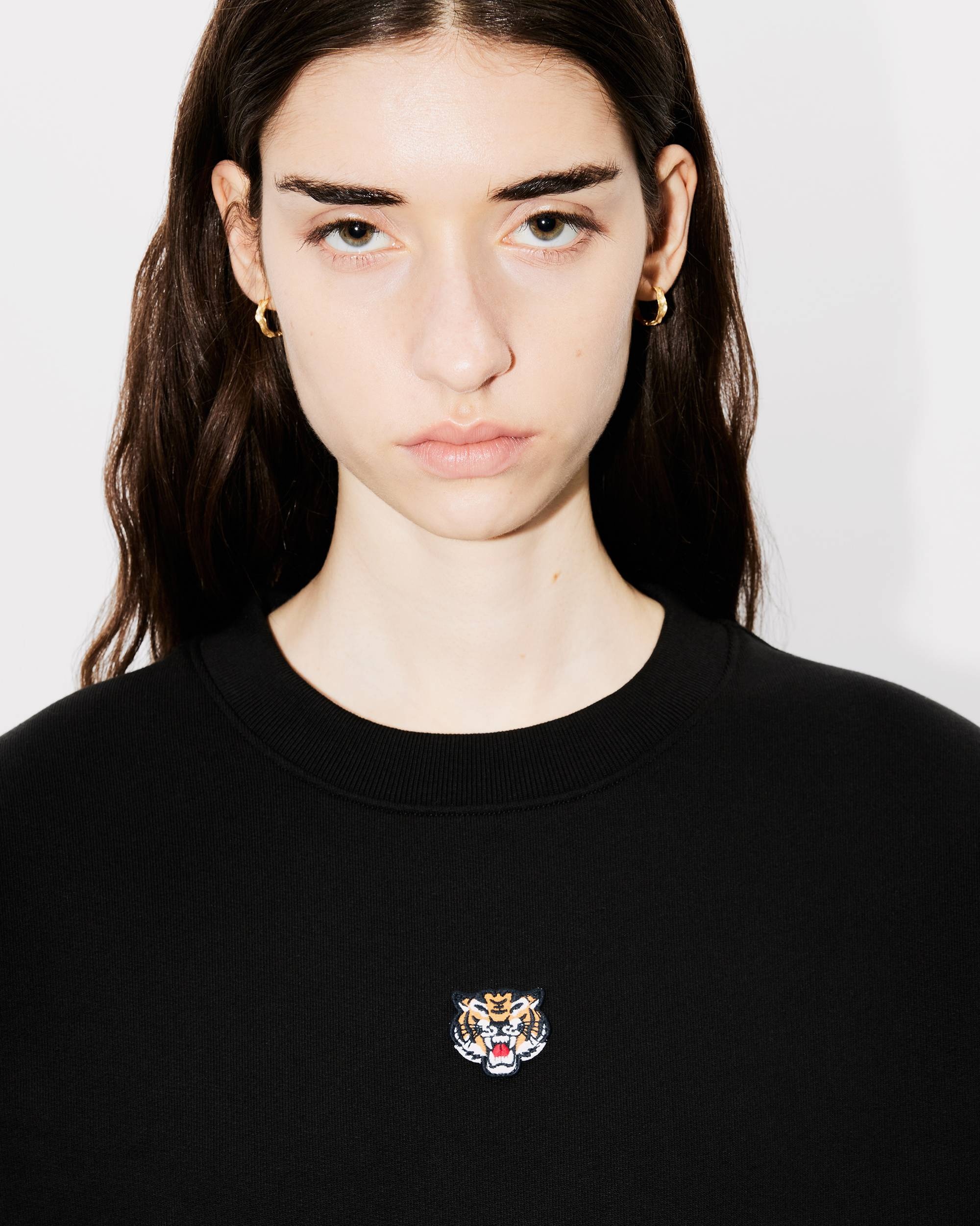 'Lucky Tiger' classic embroidered sweatshirt - 6