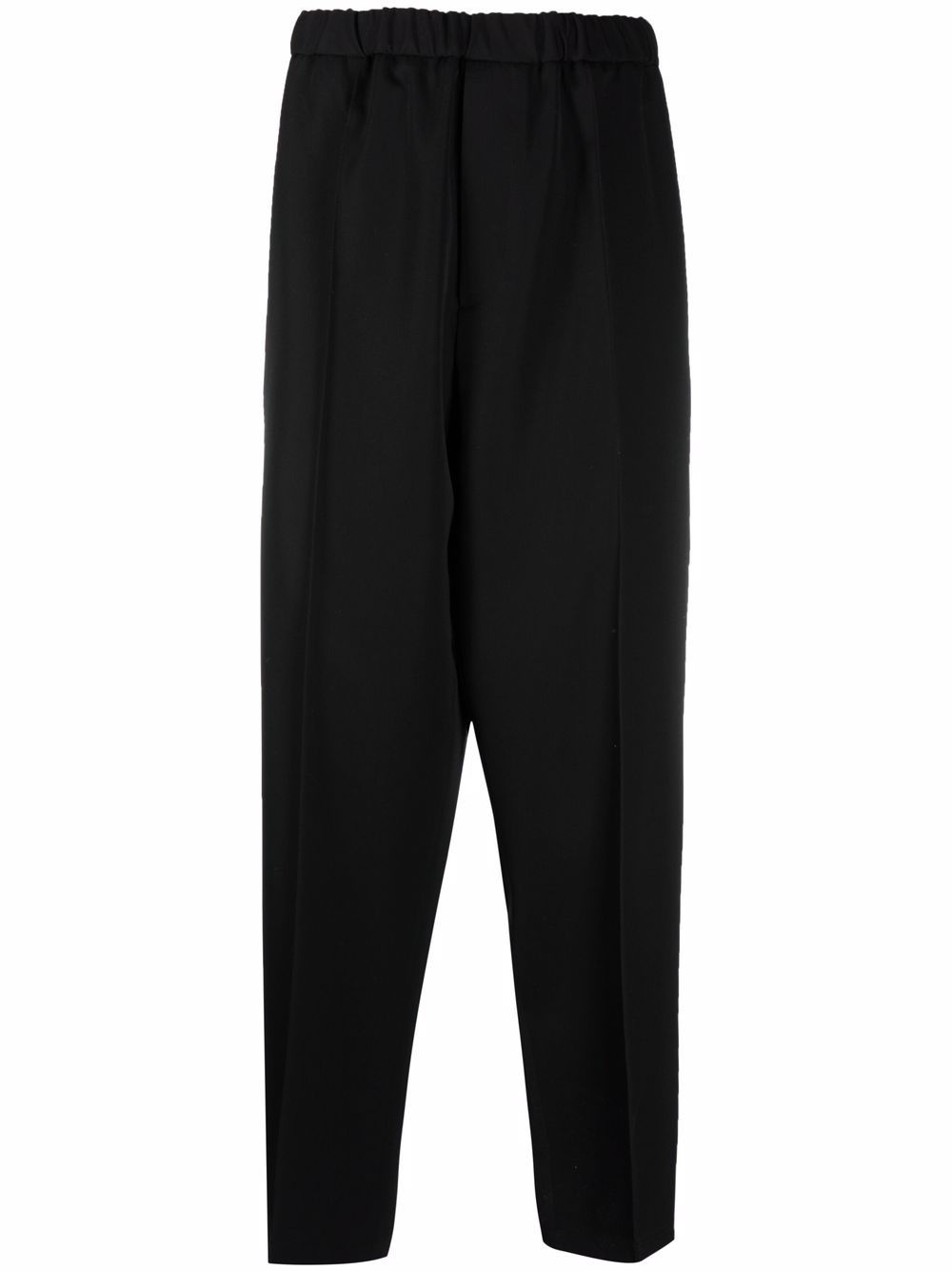 elasticated-waist trousers - 1