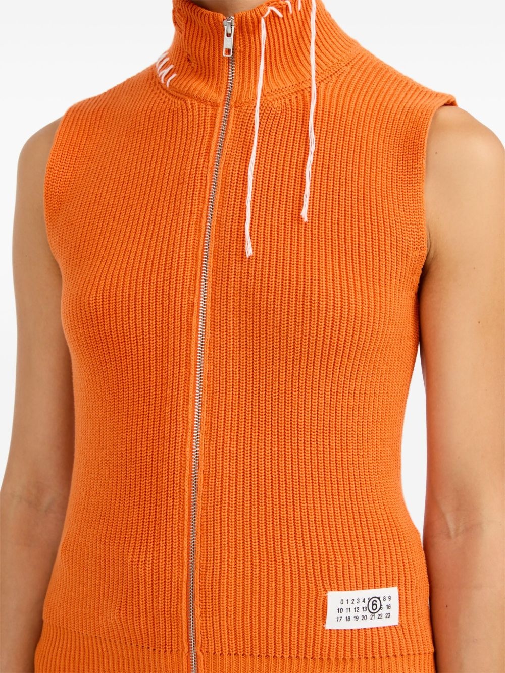 ribbed-knit cardigan - 7