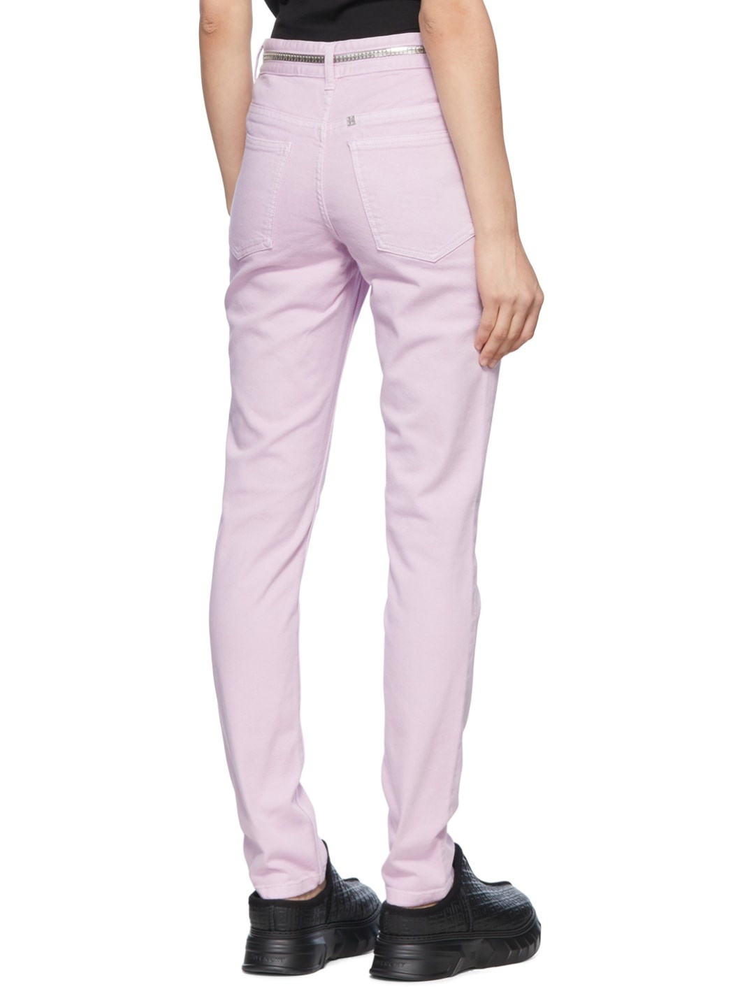 Purple Slim-Fit Jeans - 3