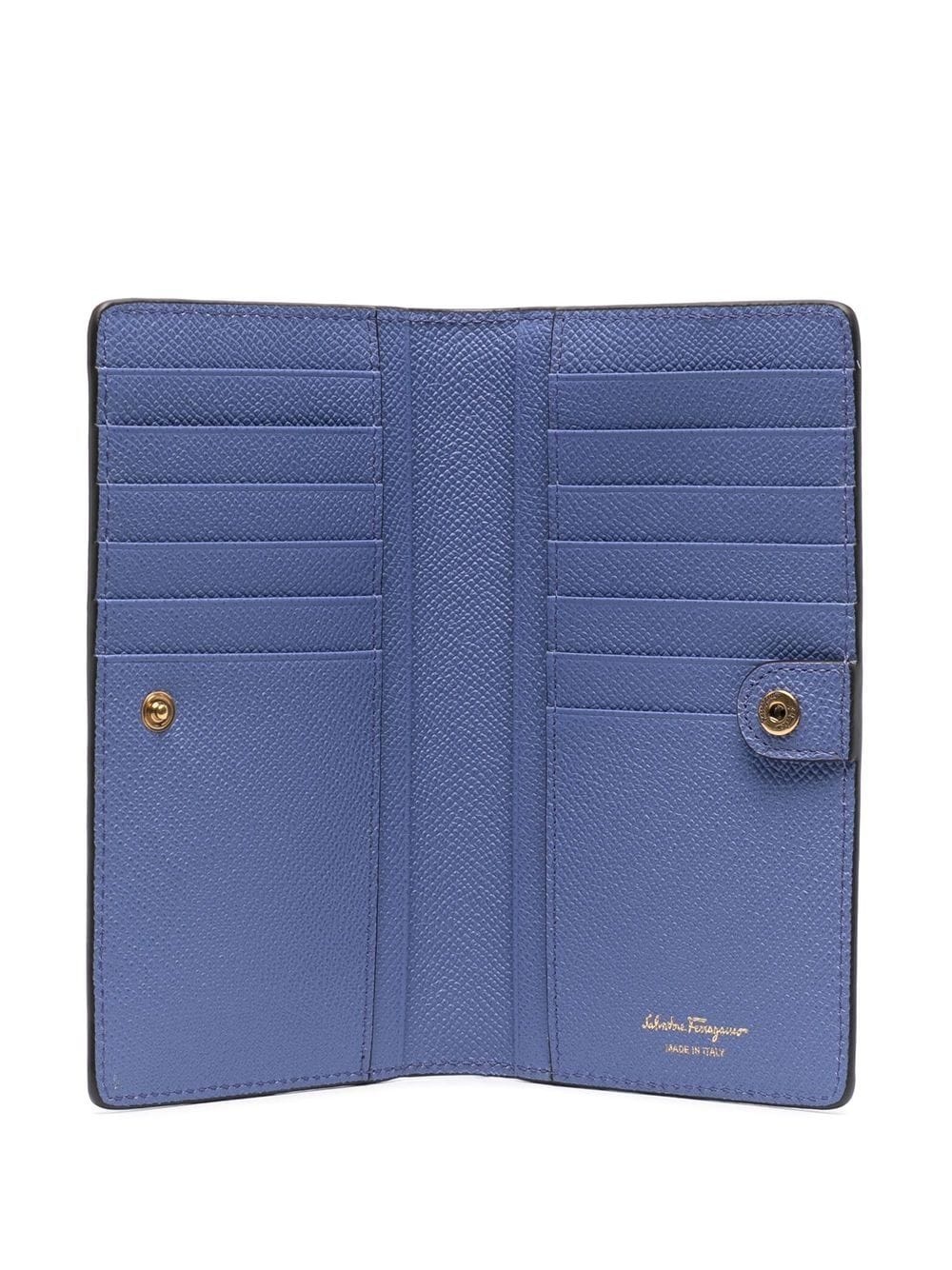 Gancini logo leather wallet - 3