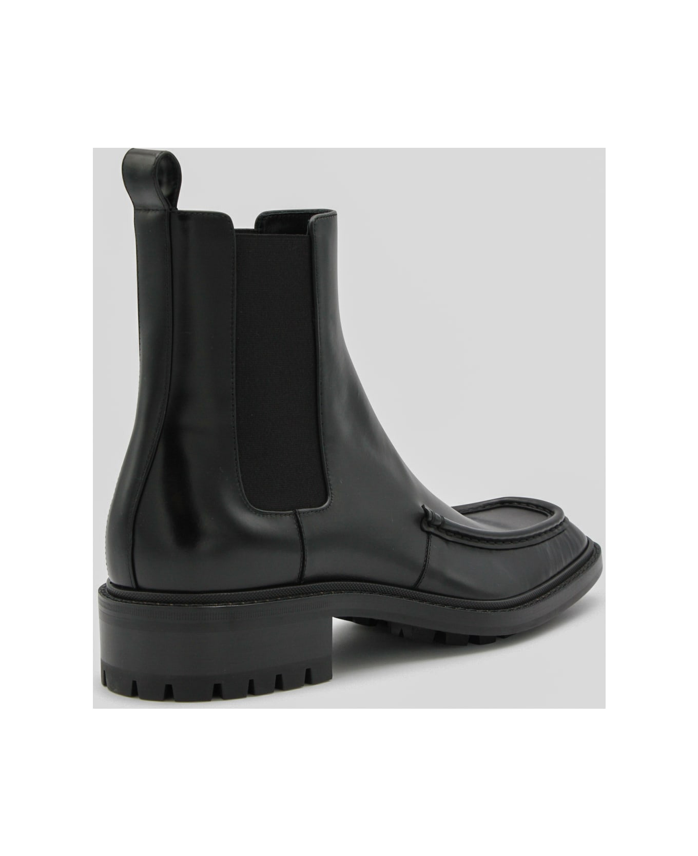 Black Leather Boots - 3