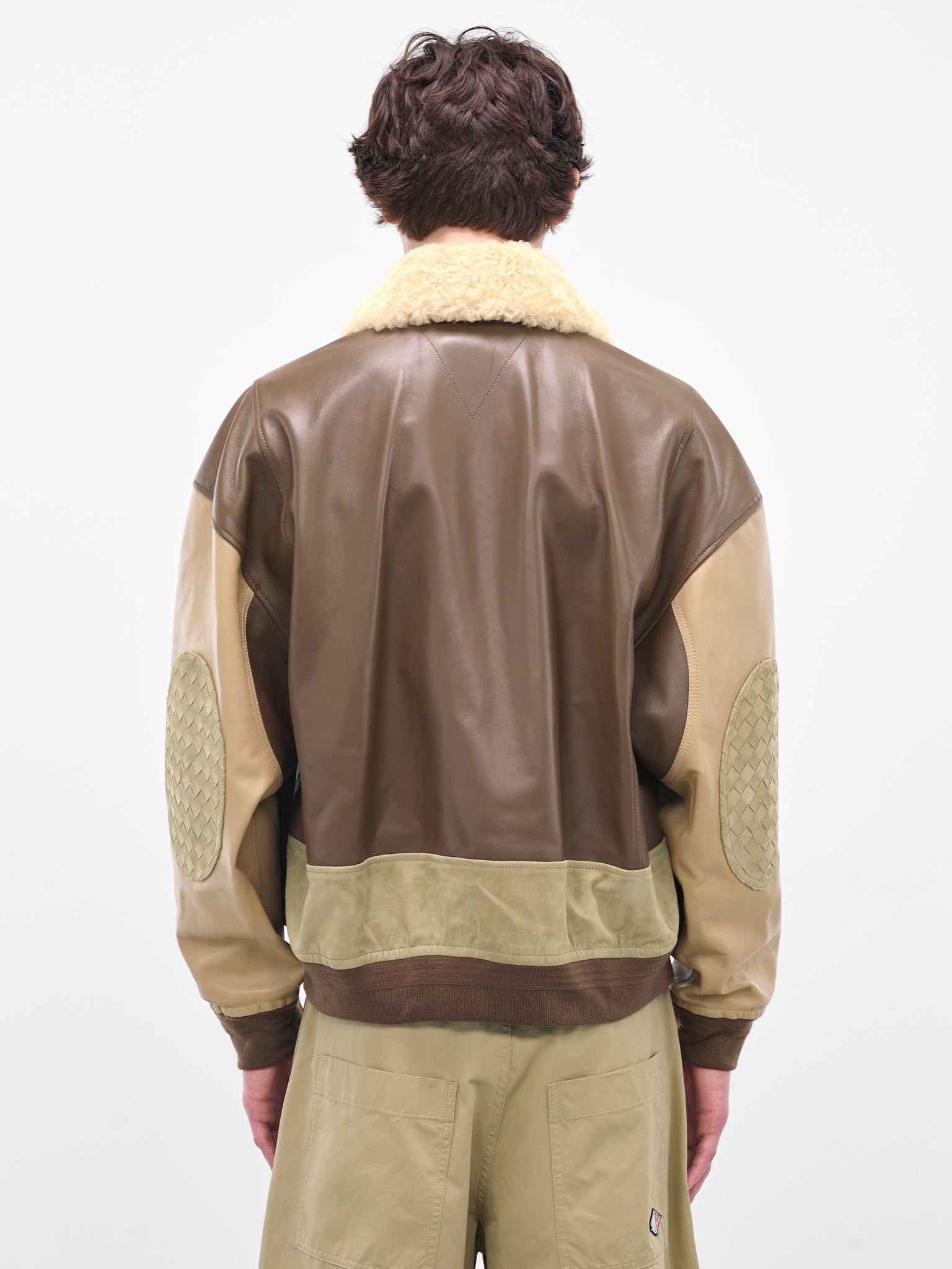 Brown Nappa Leather Blouson - 3
