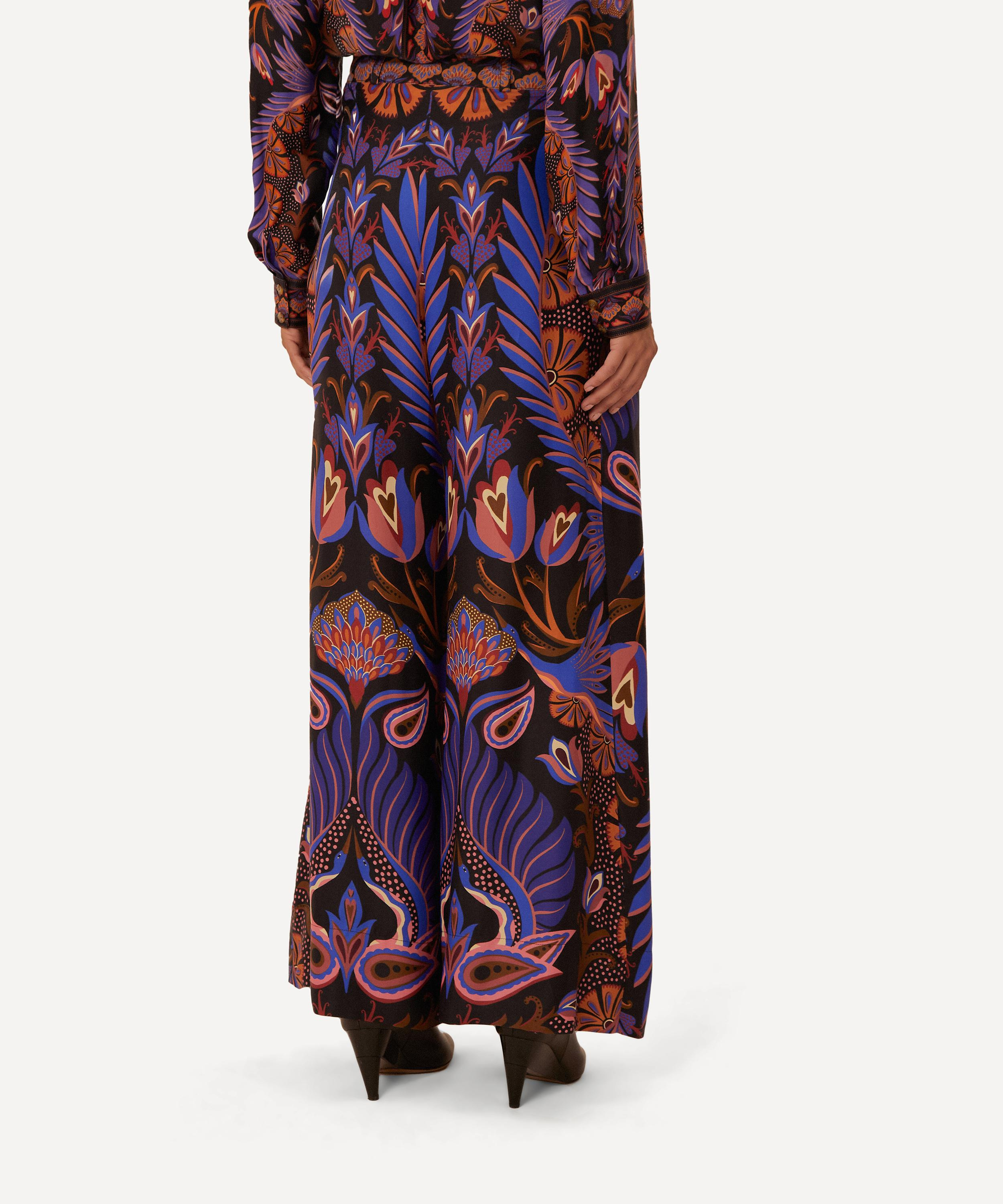 Heart Forest Double Waistband Trousers - 3