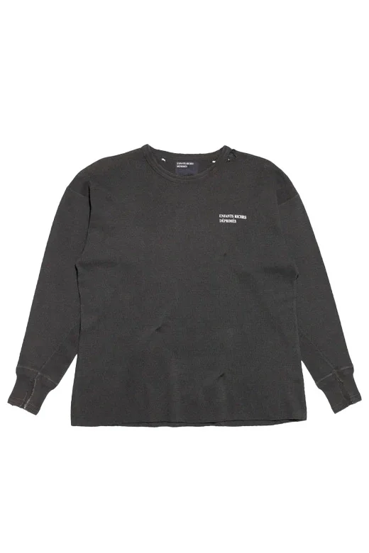 ERD Classic Logo Distressed Thermal Gray - 1