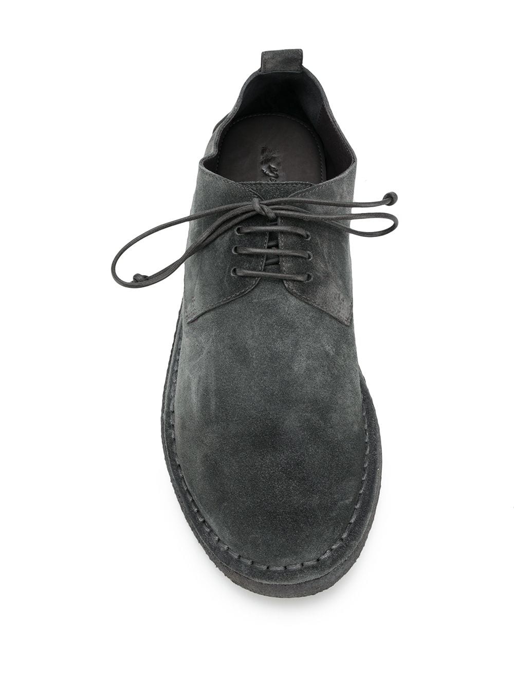 round toe lace-up shoes - 4